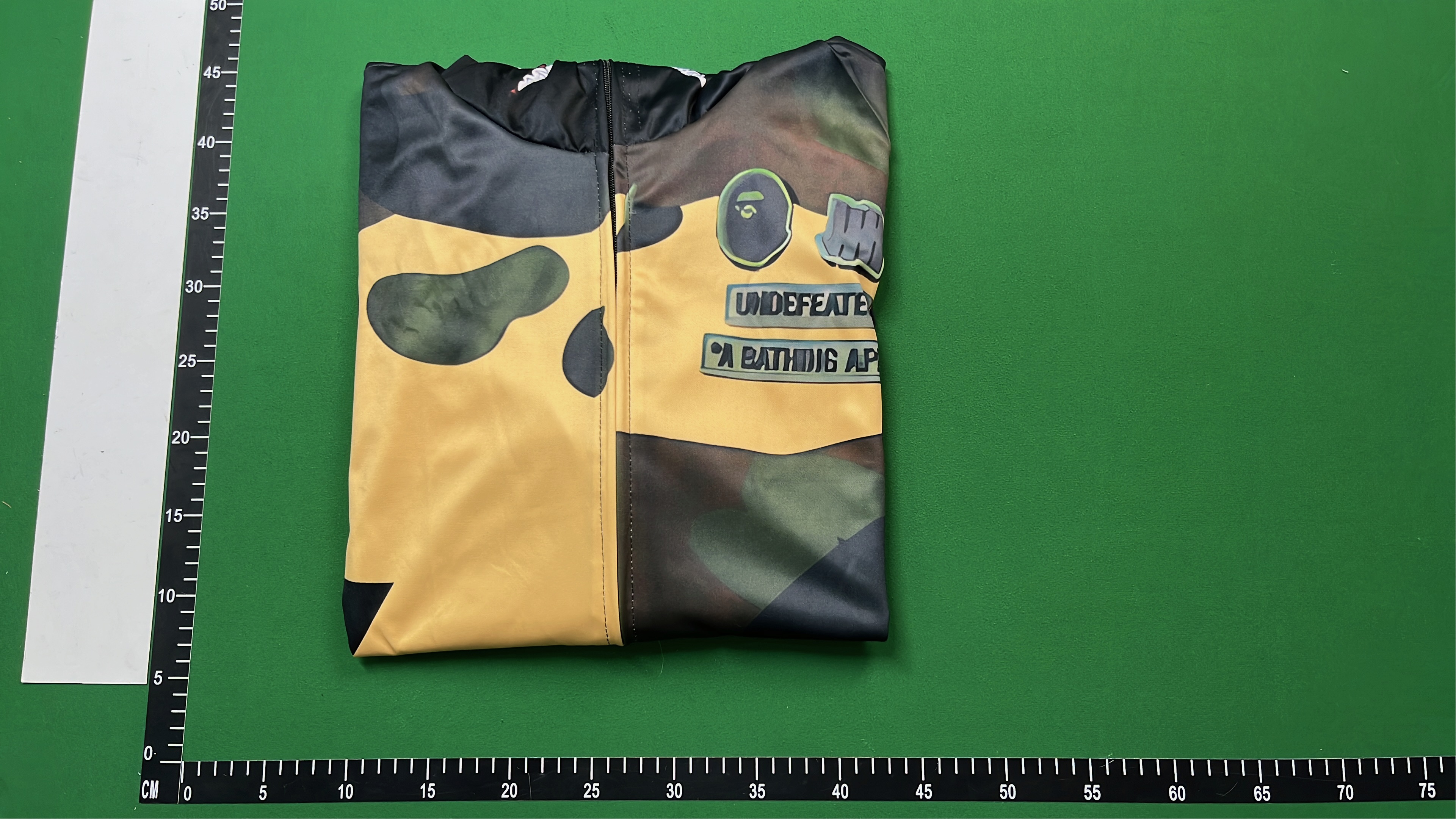 BAPE Shark Hoodie Camouflage Print Zip-Up Sweatshirt