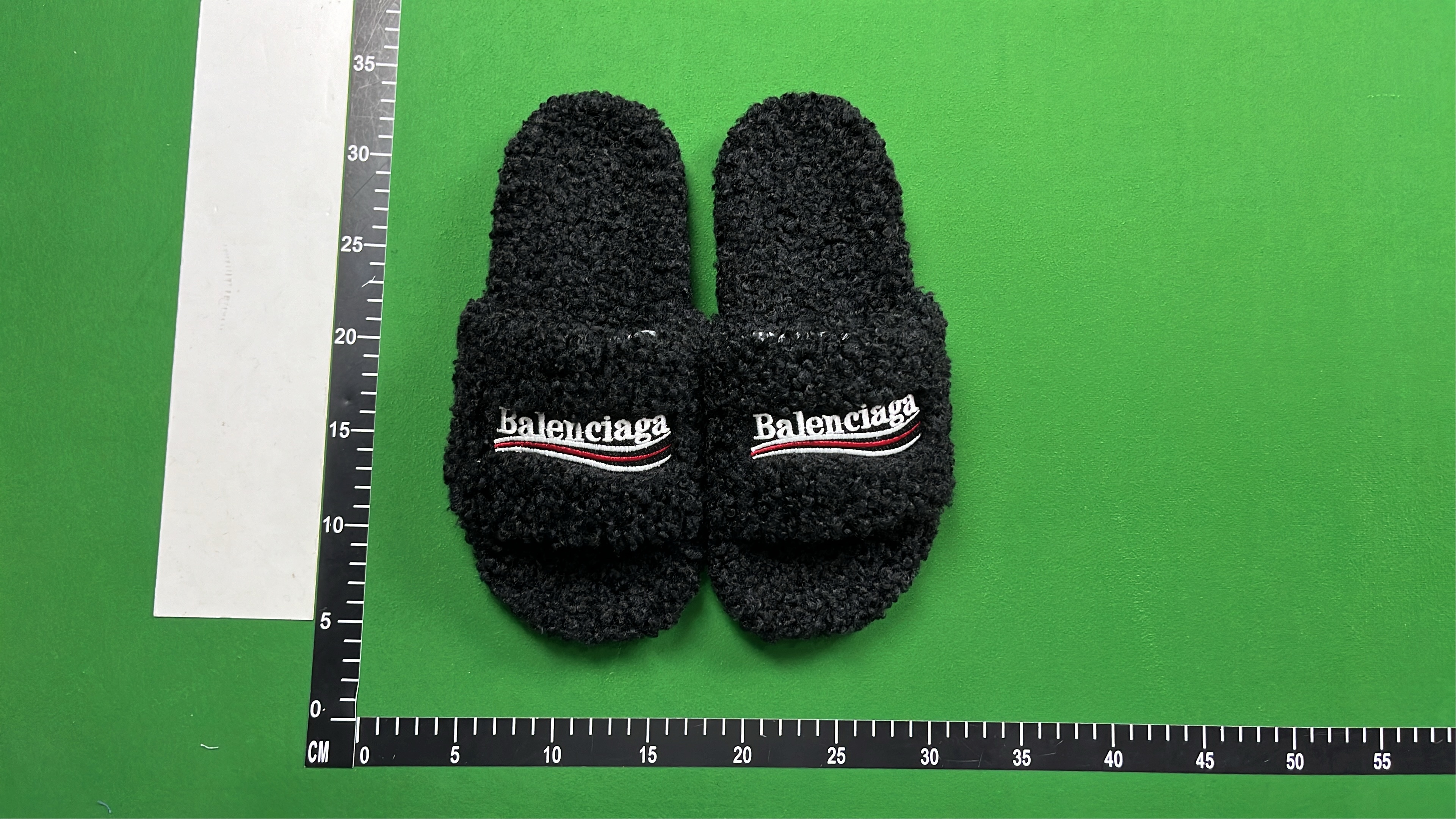 Balenciaga Orange Fuzzy Slippers