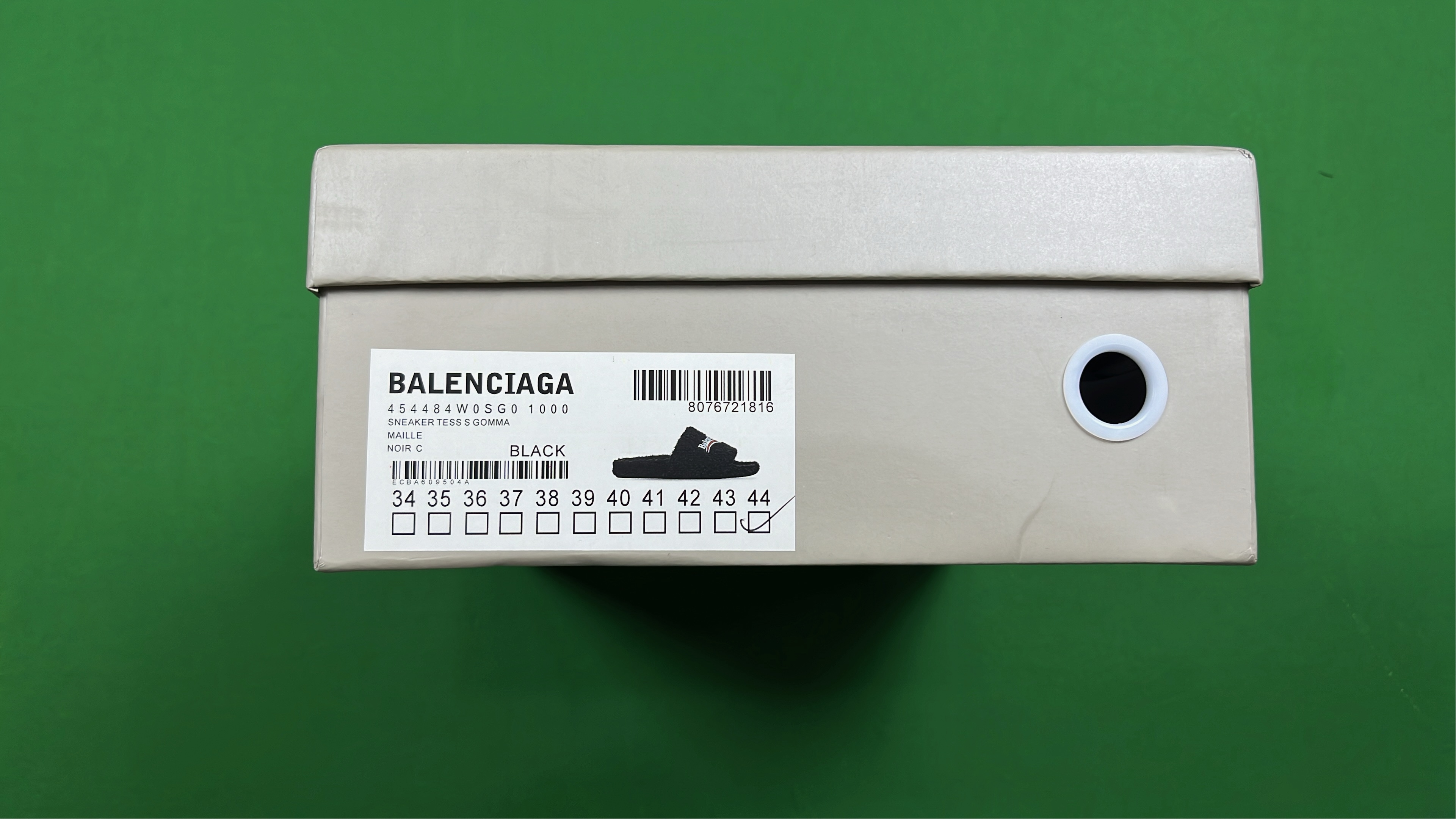 Balenciaga Orange Fuzzy Slippers