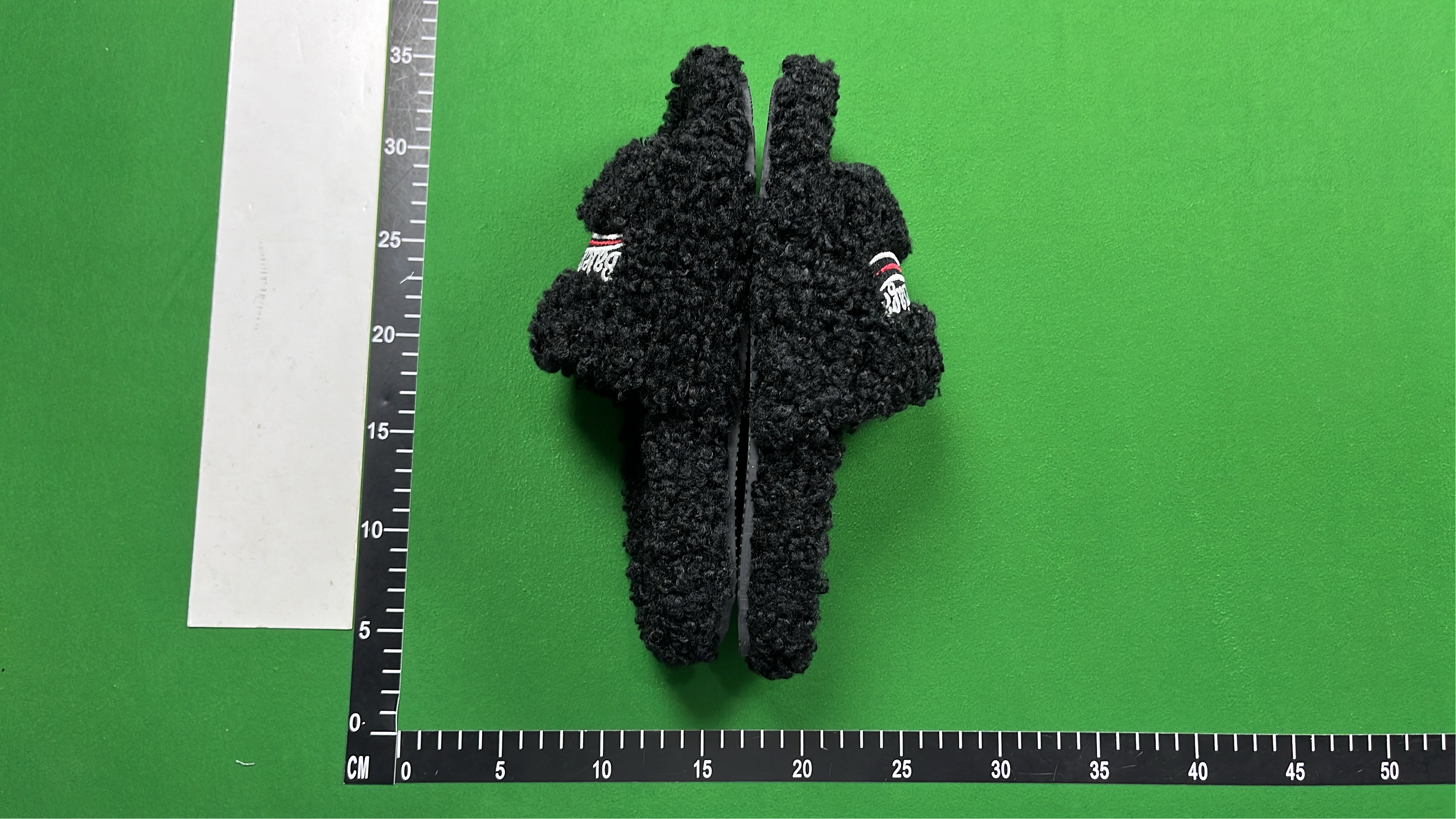 Balenciaga Orange Fuzzy Slippers