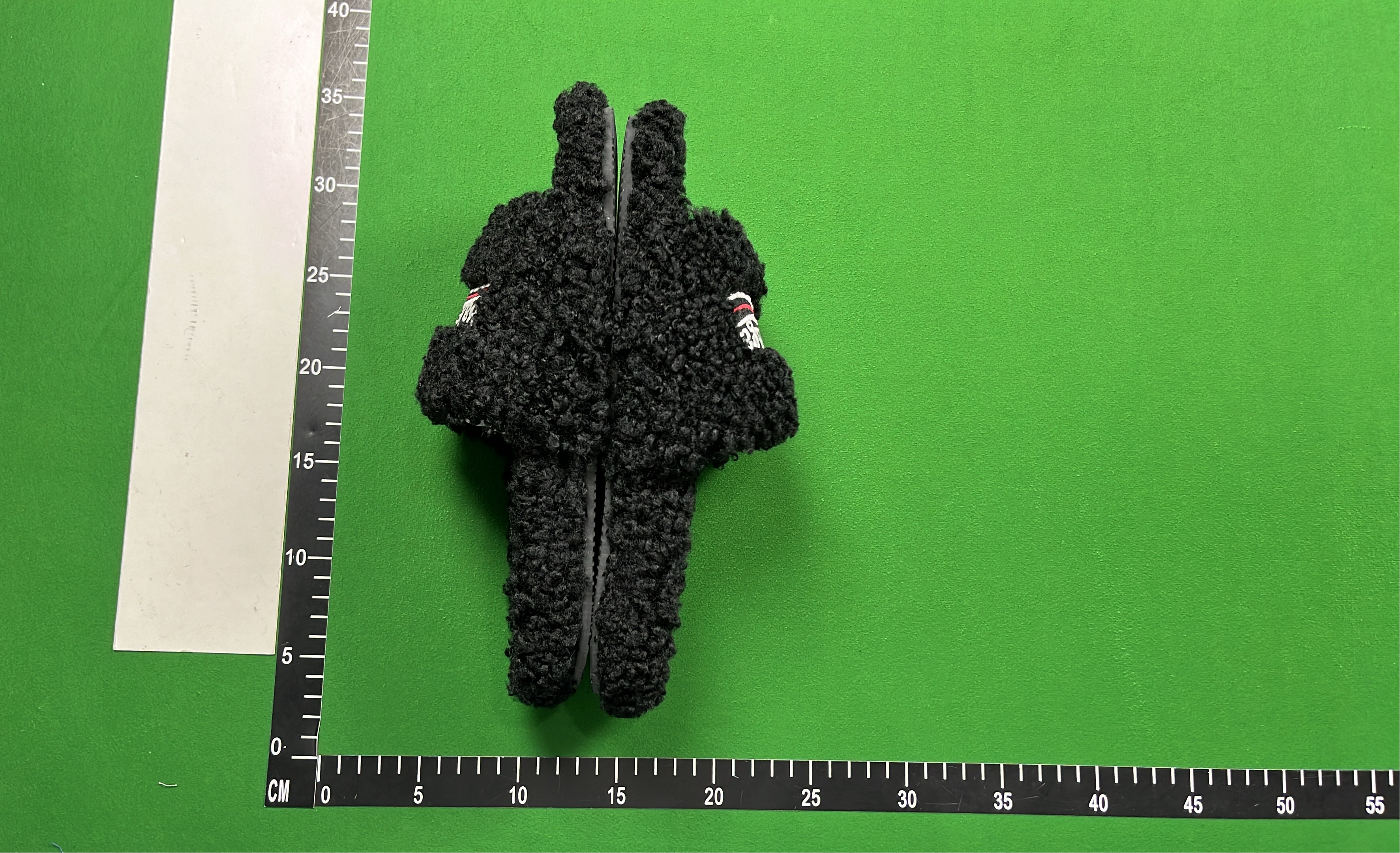 Balenciaga Orange Fuzzy Slippers