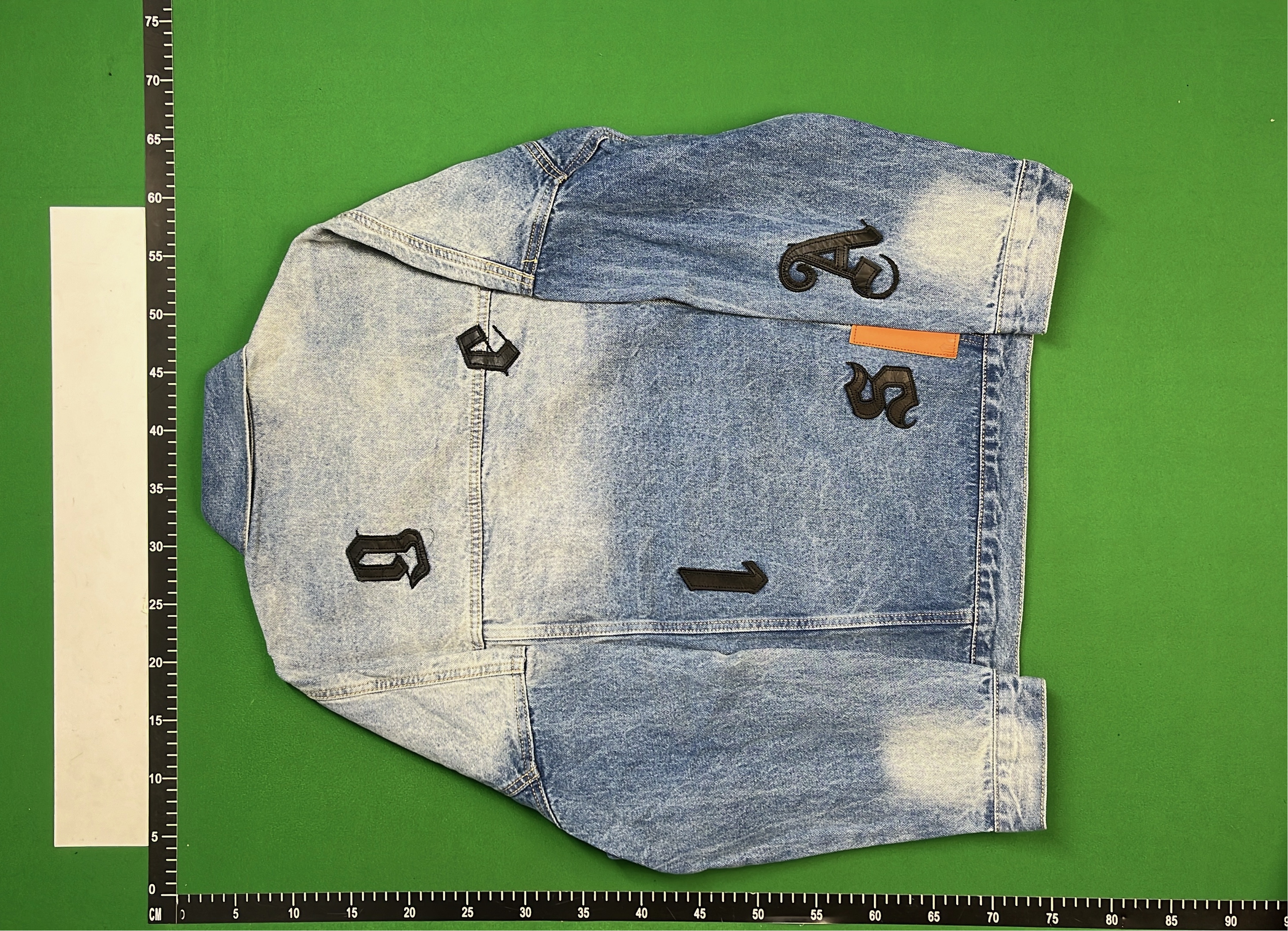 Palm Angels Denim Jacket - Blue & Black Edition