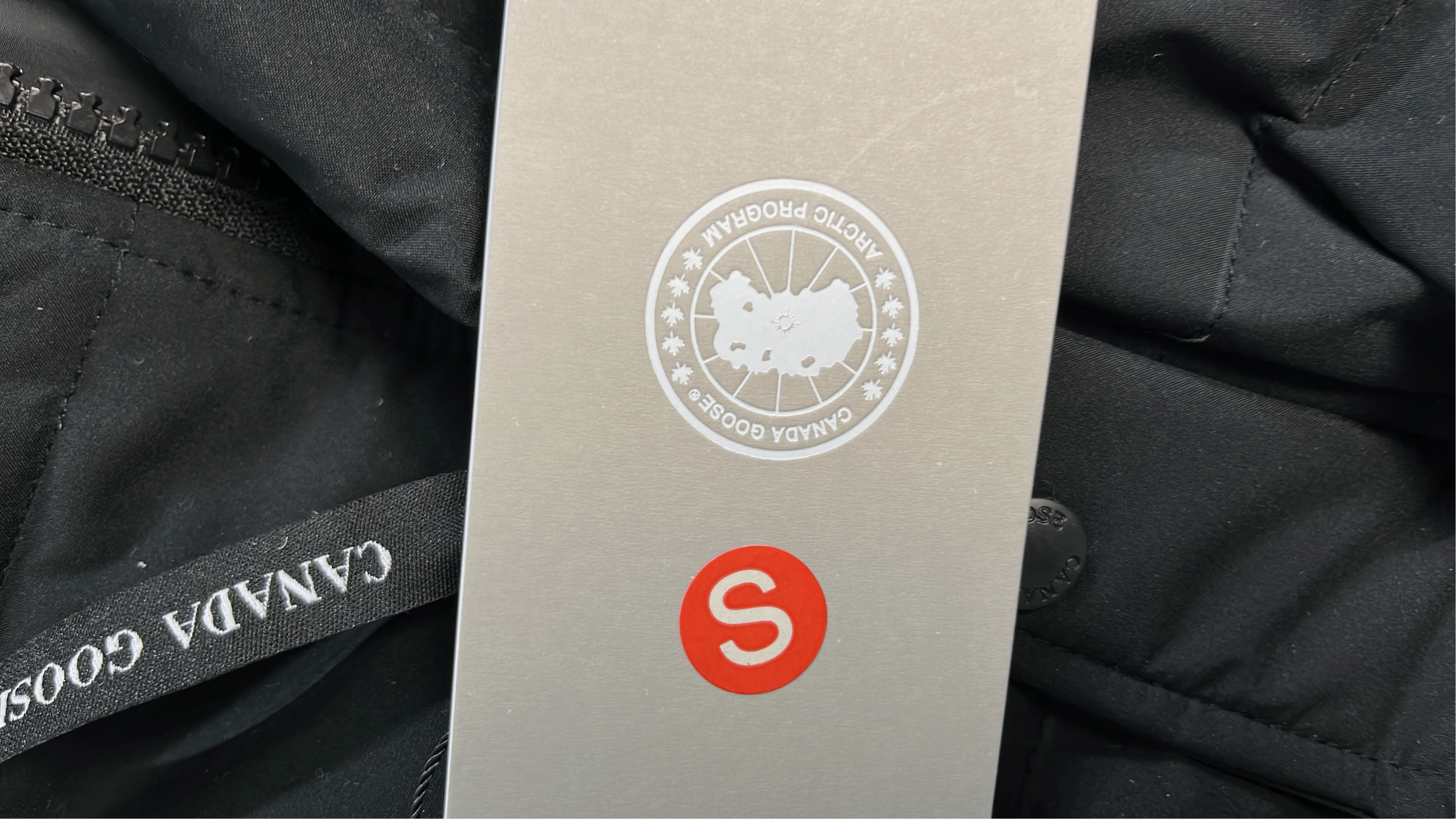 Canada Goose Down Jacket with Fur Trim Hood