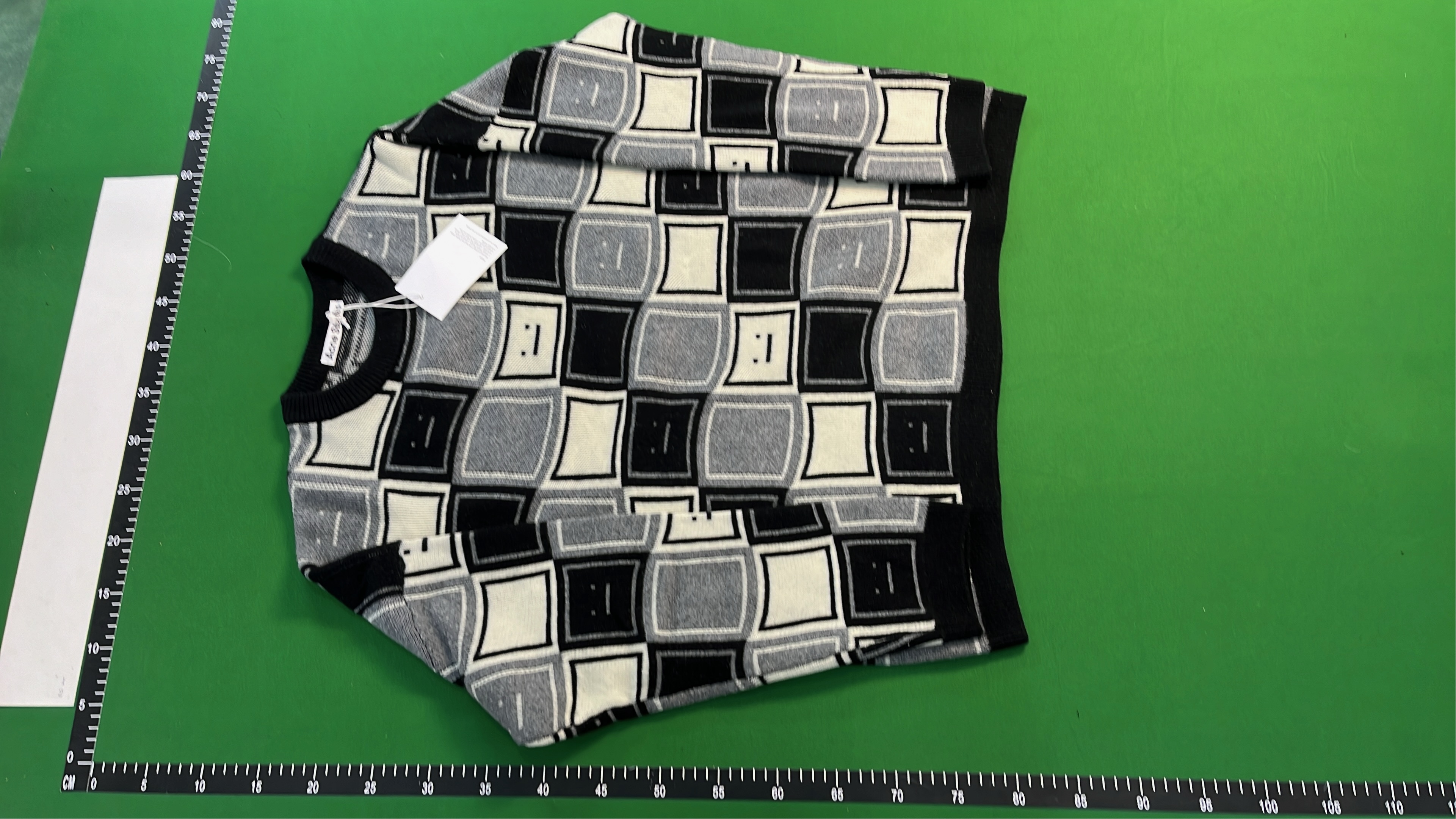 Colorful Patterned Sweaters with Geometric Design