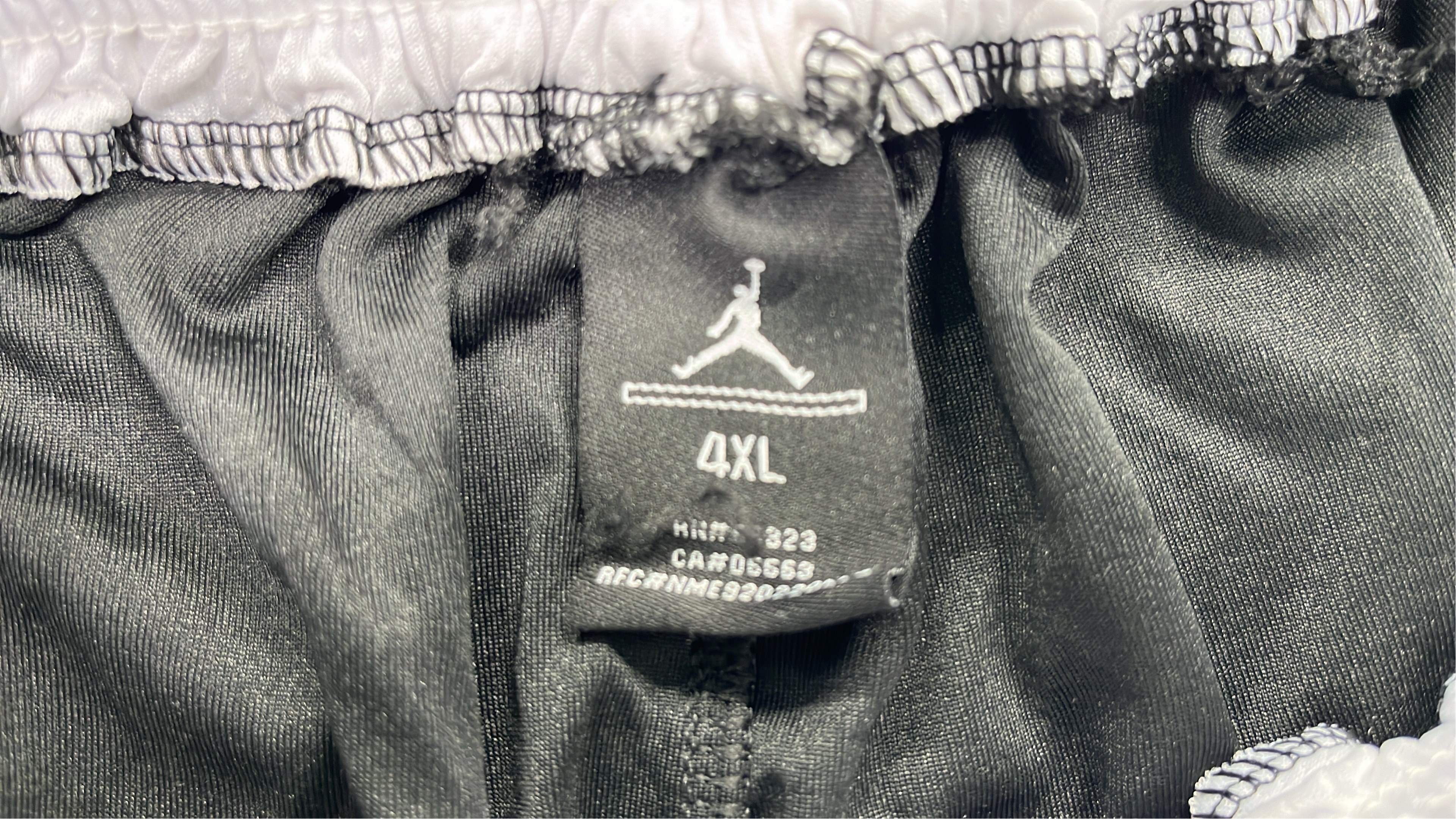 Jordan Basketball Shorts for Men - Black and White Design