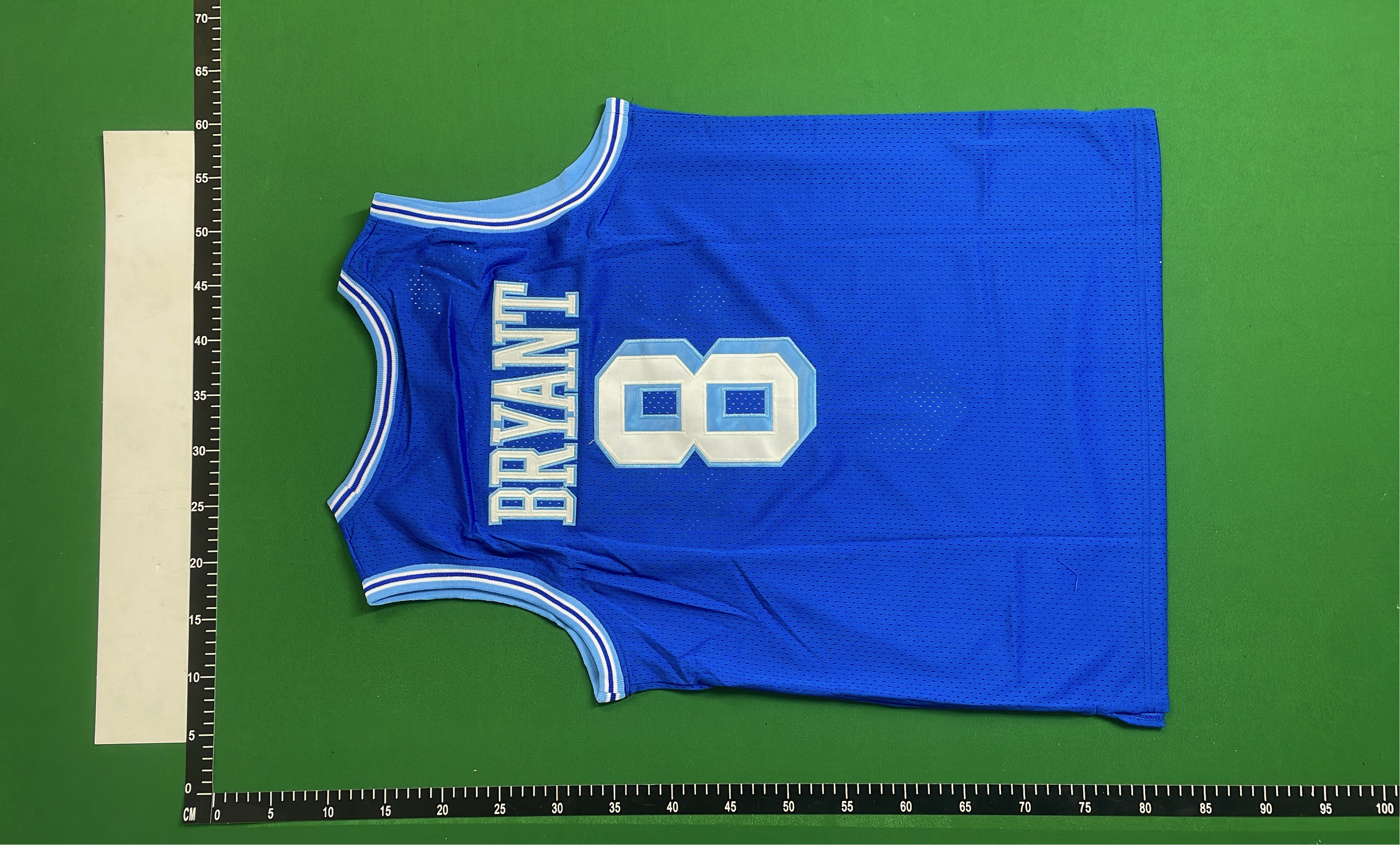 Kobe Bryant Blue Jersey NBA Authentic 8 Number