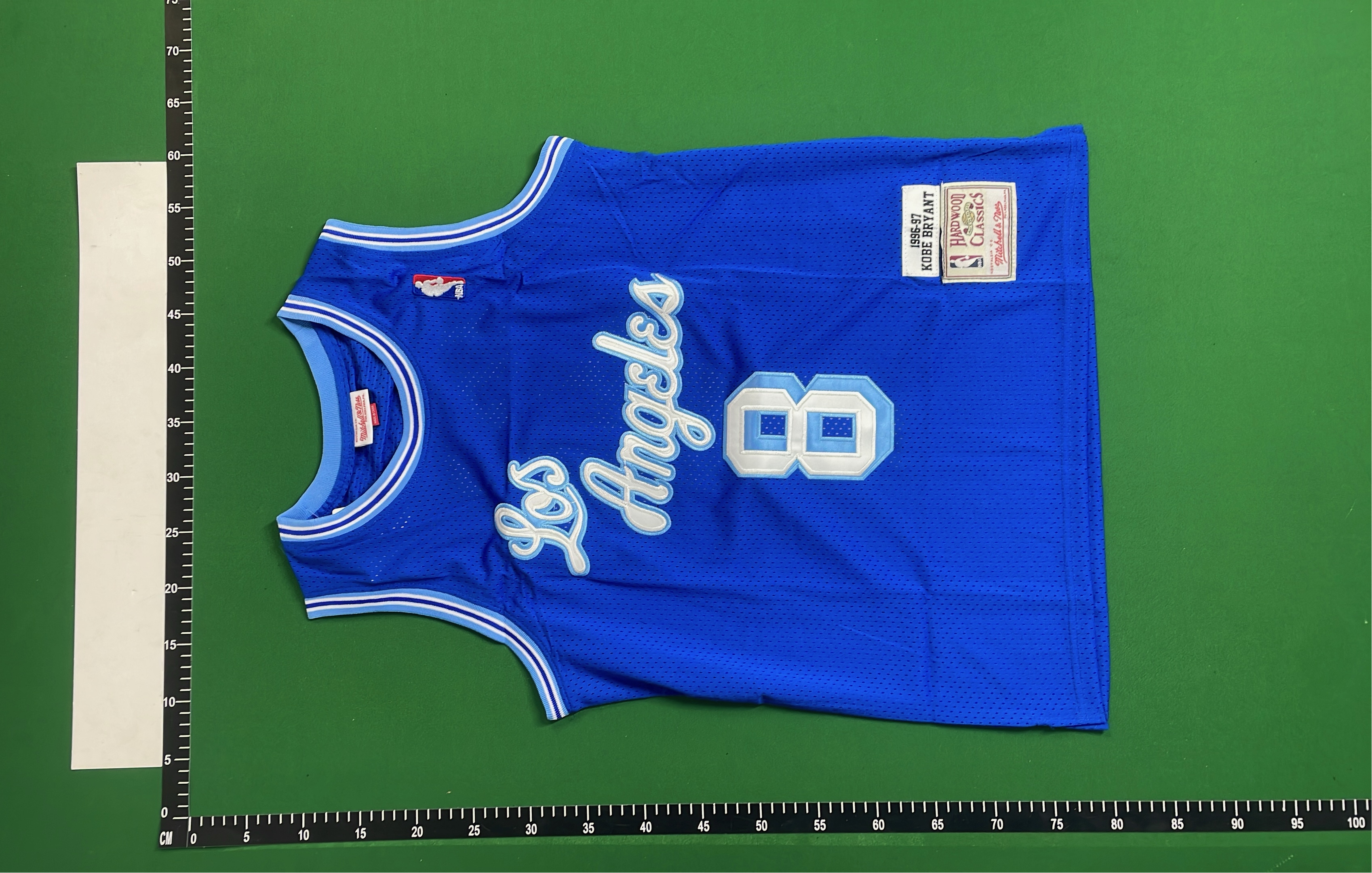 Kobe Bryant Blue Jersey NBA Authentic 8 Number