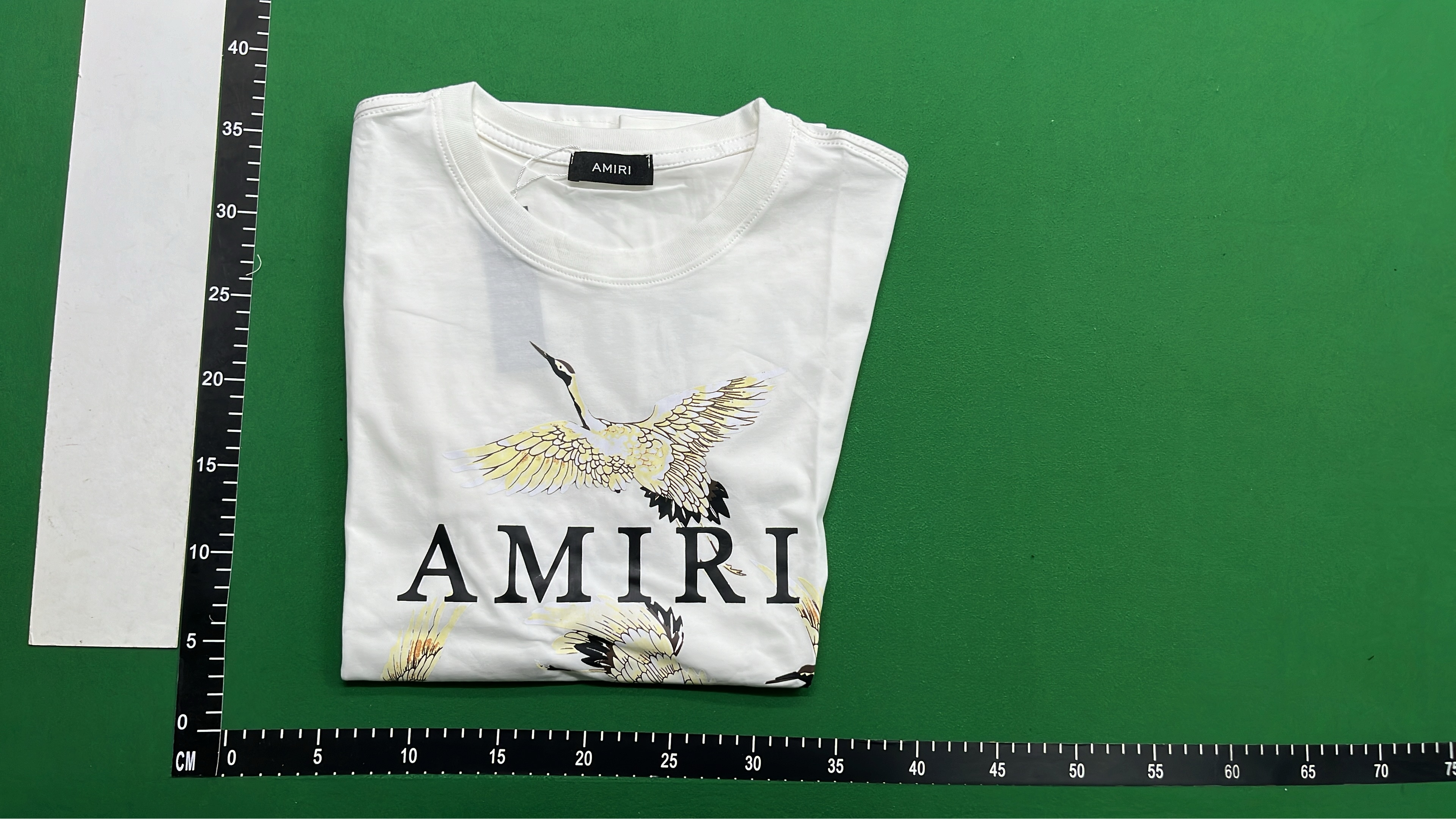 AMIRI Crane Print T-Shirt for Men