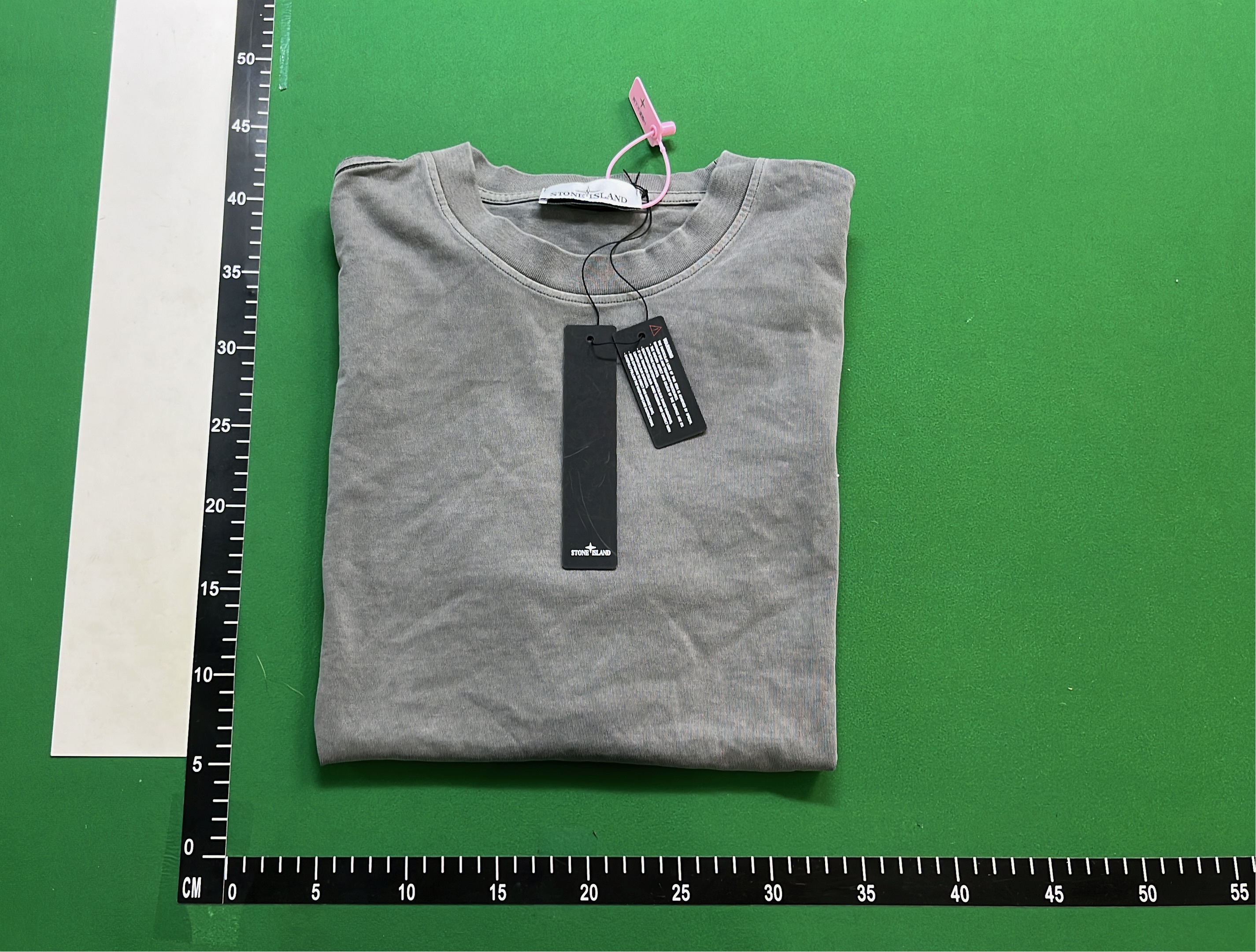 Stone Island T-Shirt with Compass Patch Sleeve