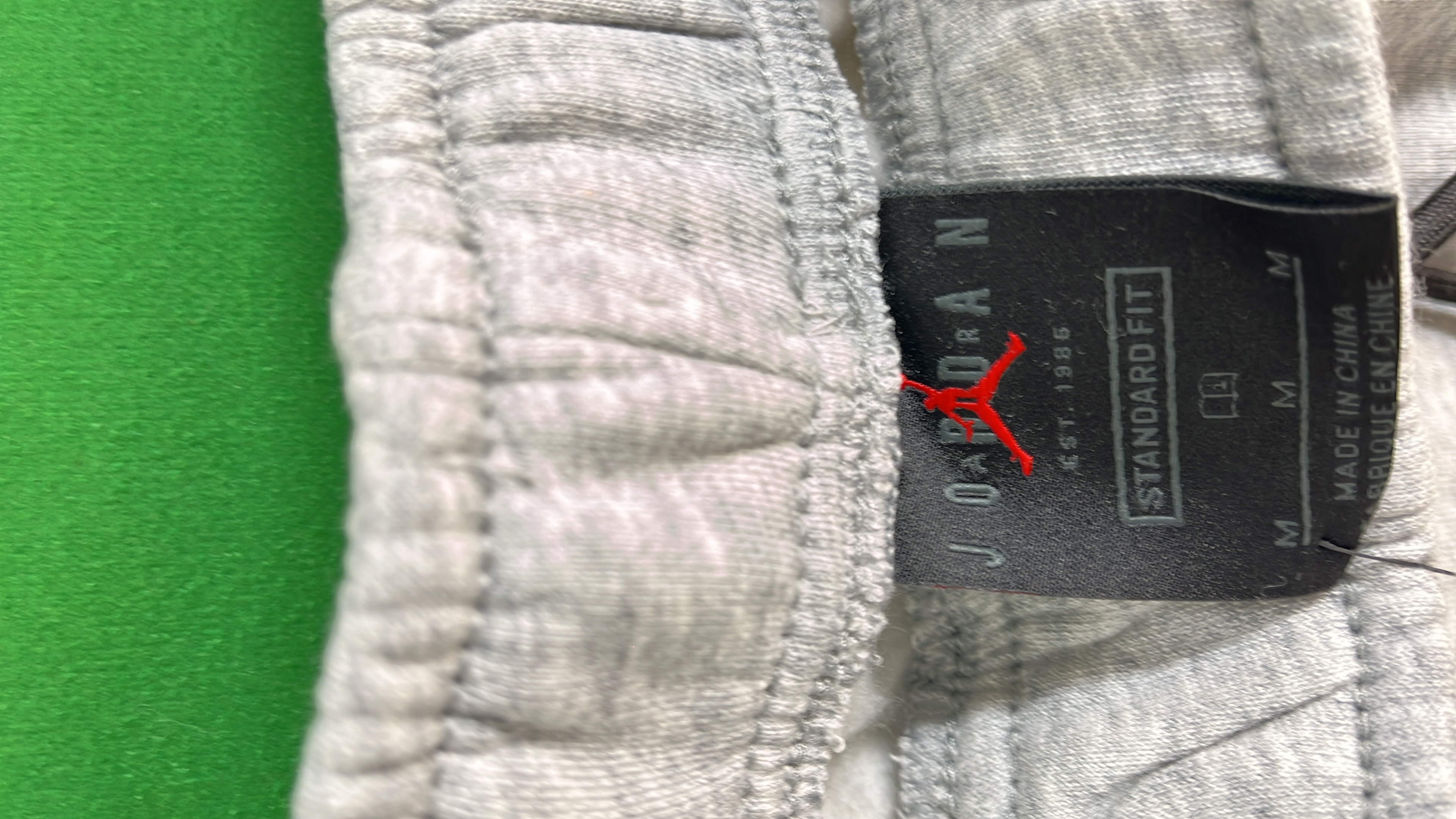 Men's Gray Fleece Jogger Pants with Drawstring Waist