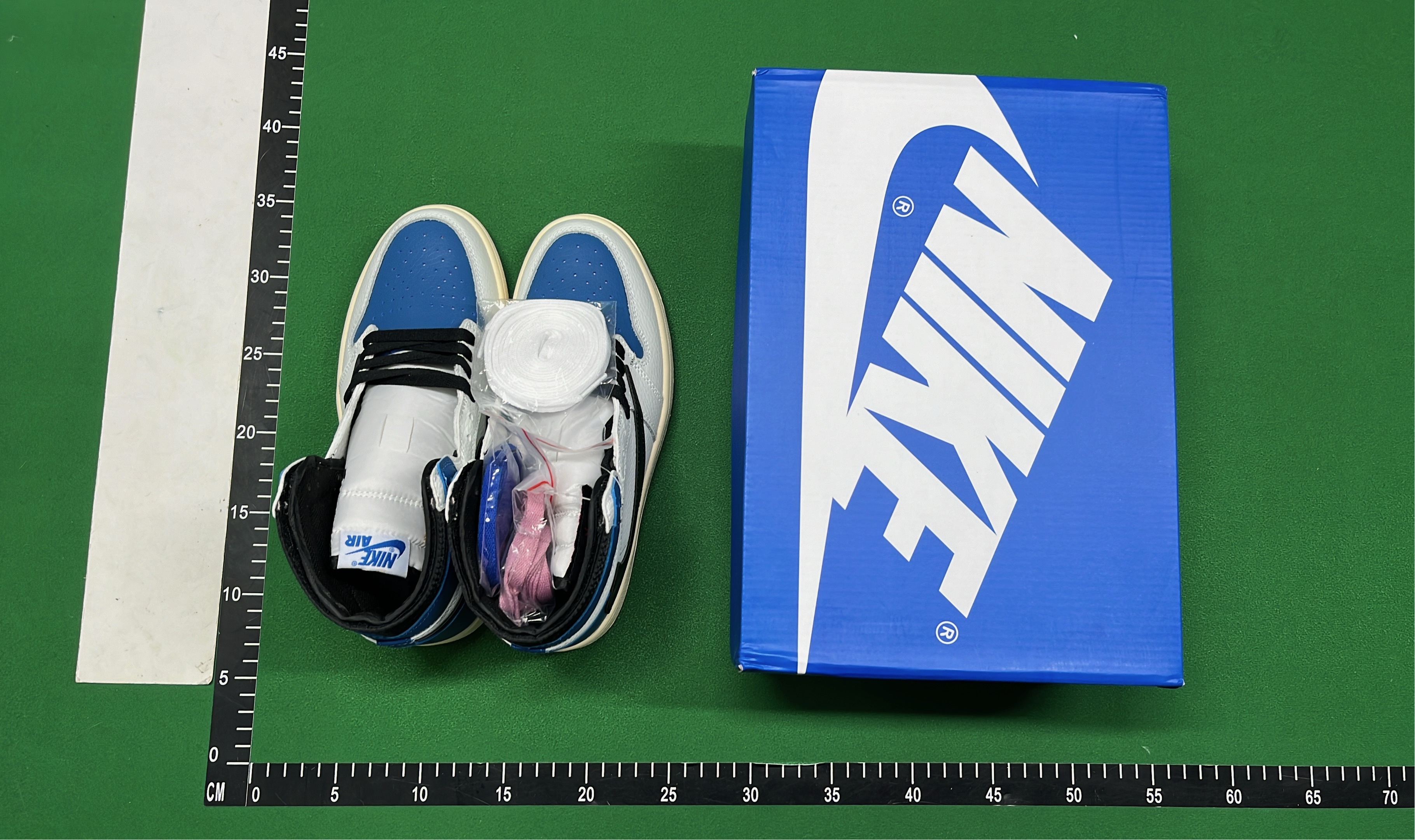 Air Jordan 1 High OG Blue White Black Sneakers