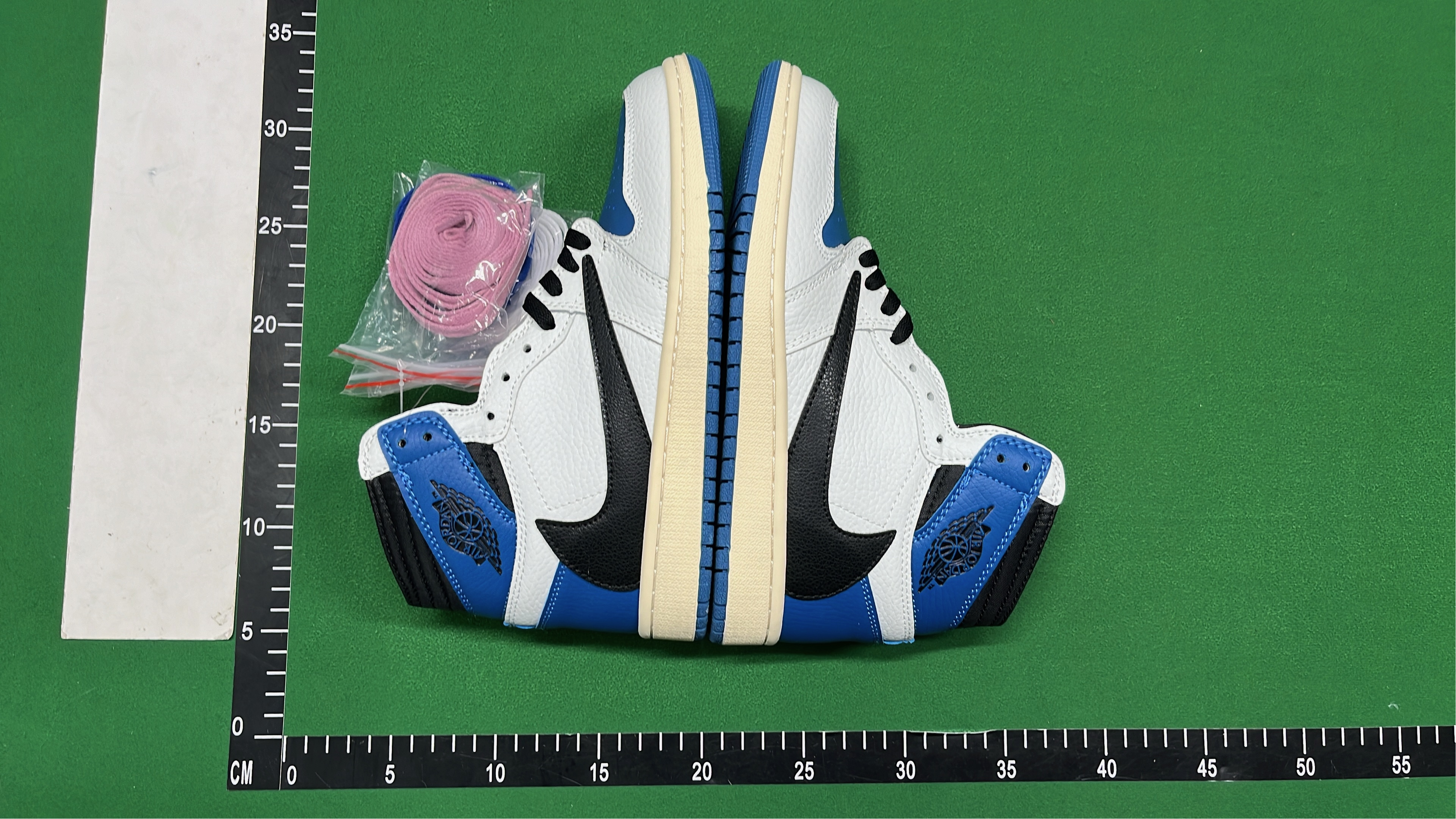 Air Jordan 1 High OG Blue White Black Sneakers