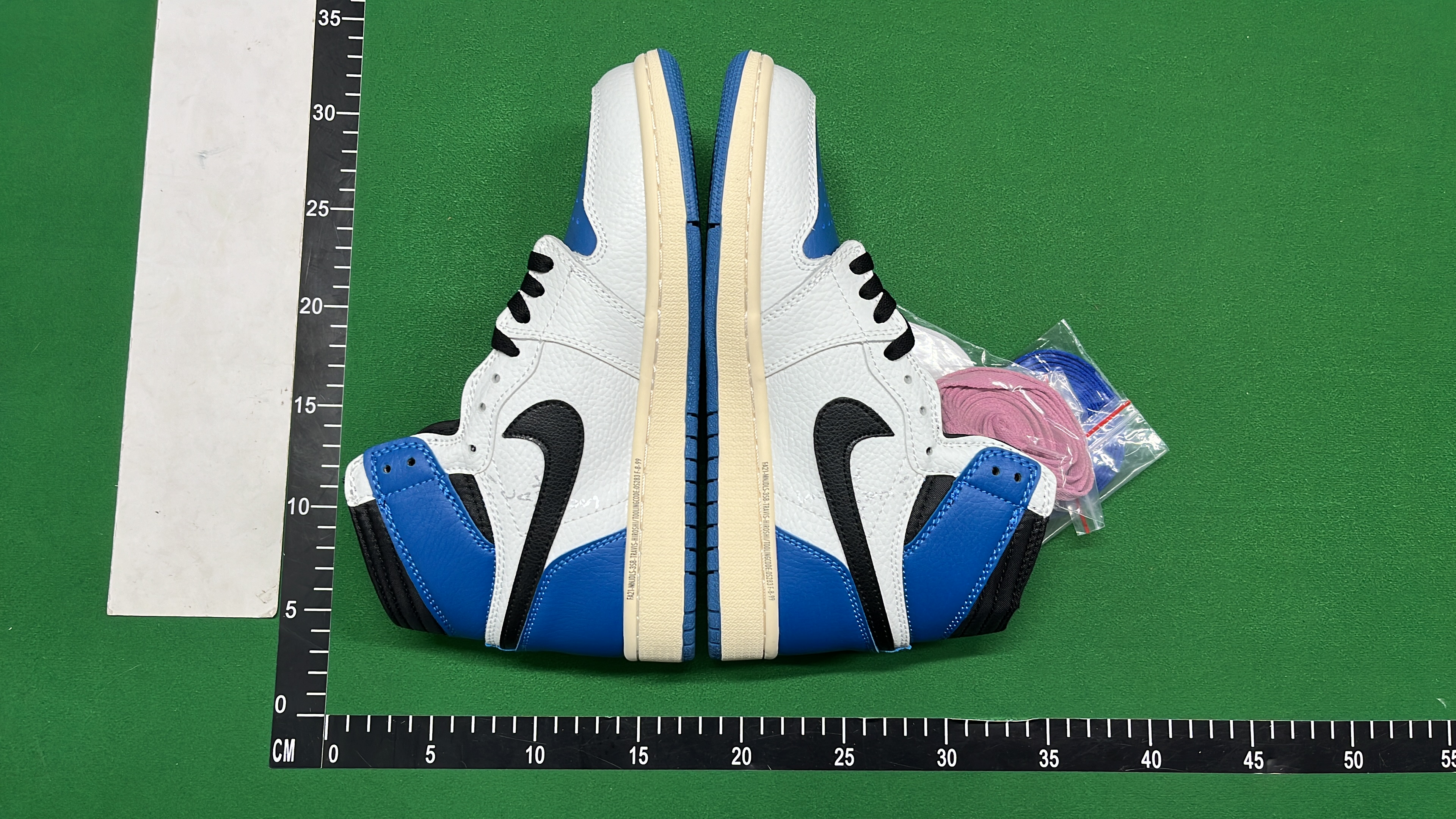 Air Jordan 1 High OG Blue White Black Sneakers