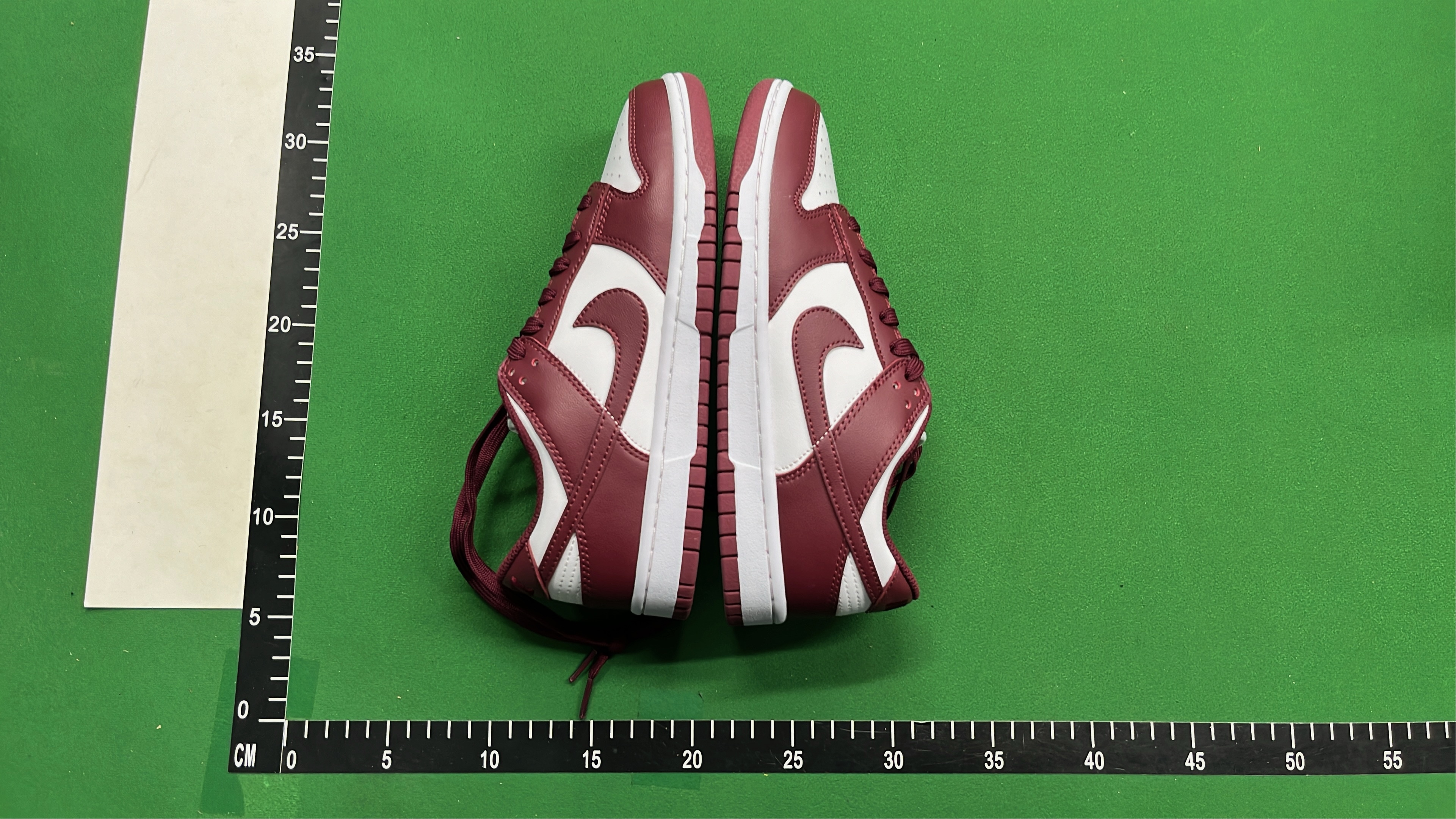 Nike Dunk Low Wine Red White Sneakers