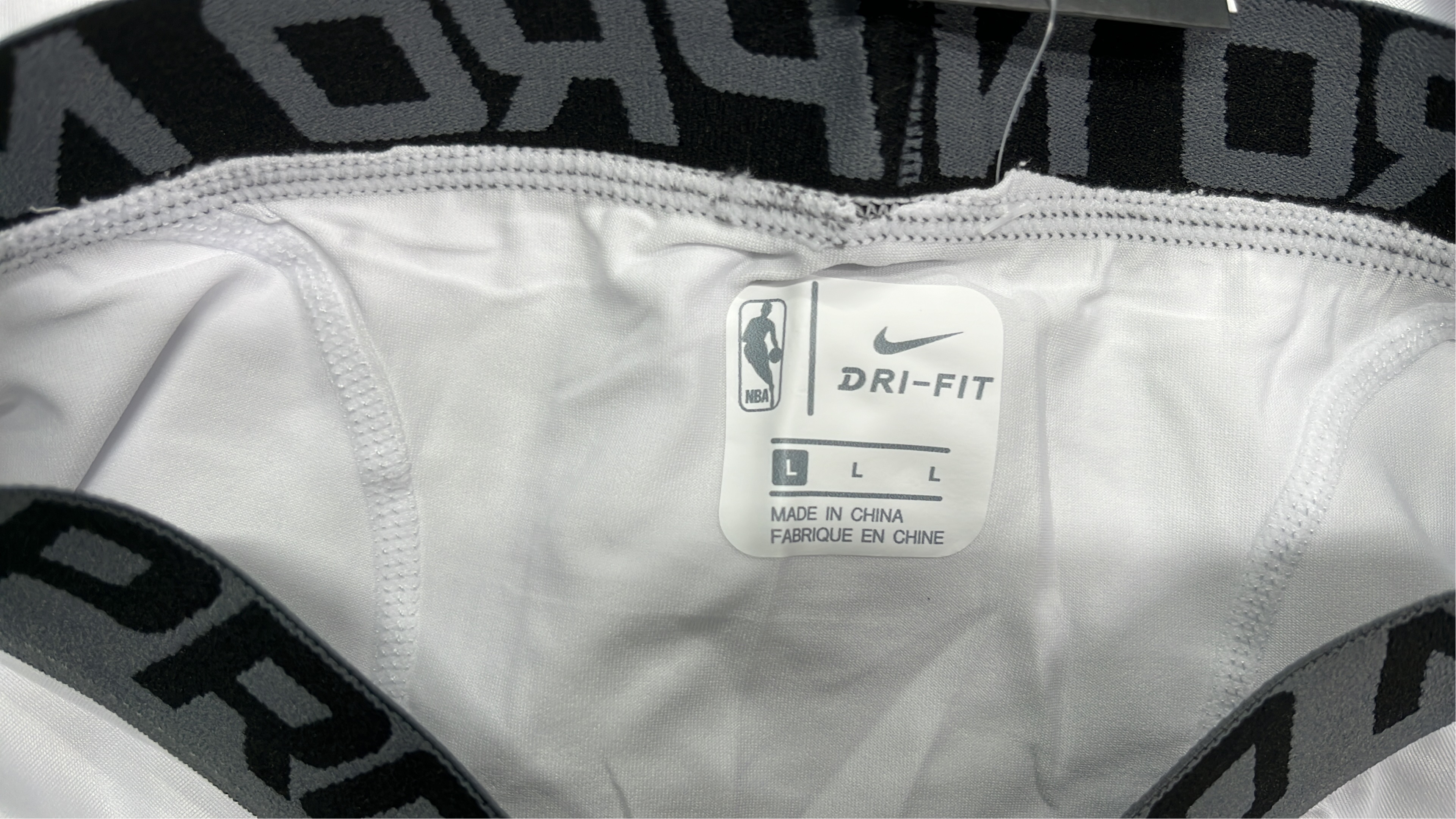 Nike Pro Compression Pants - Black & White