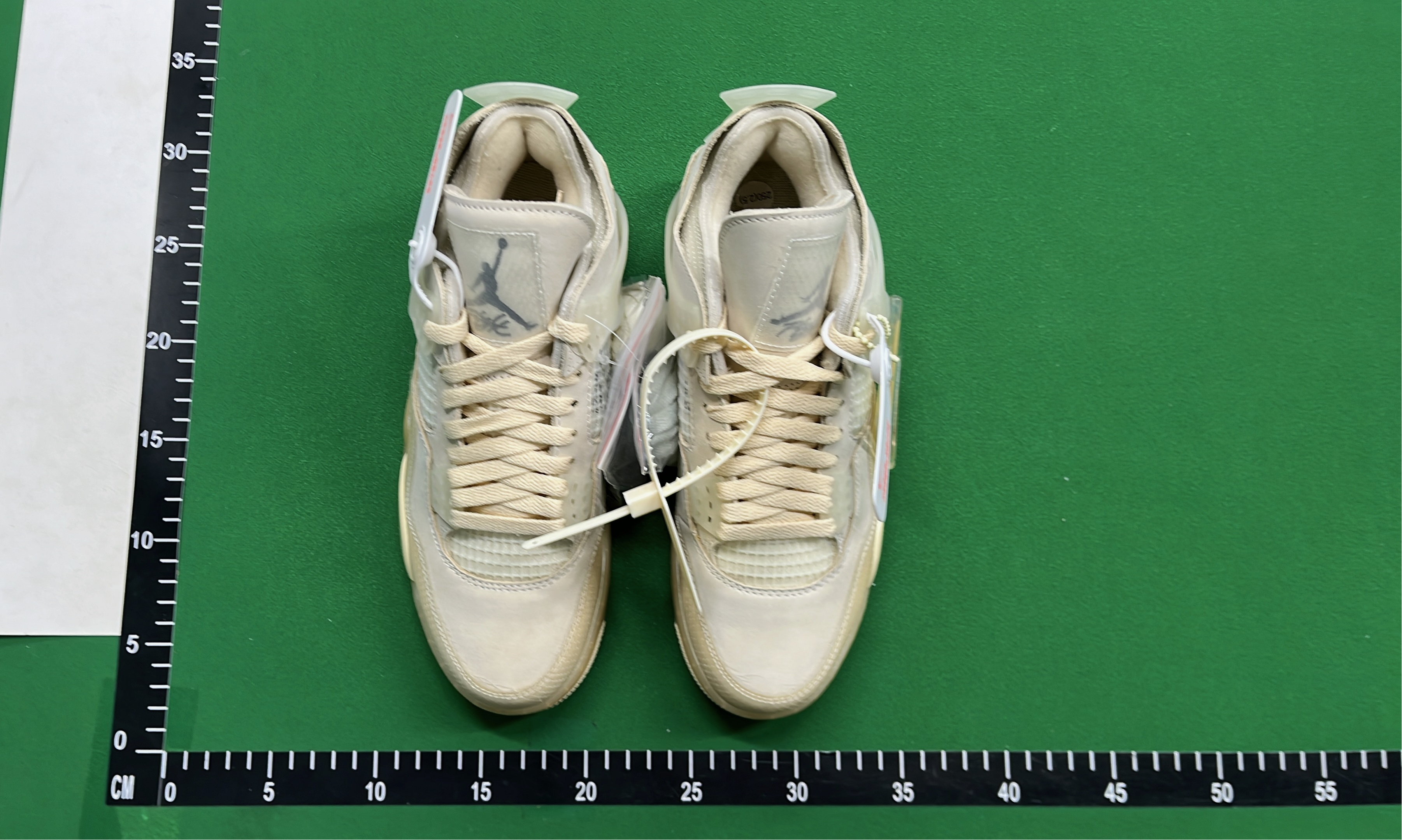 Air Jordan 4 Retro 'Neutral Olive' Sneakers - Retail vs PK Comparison