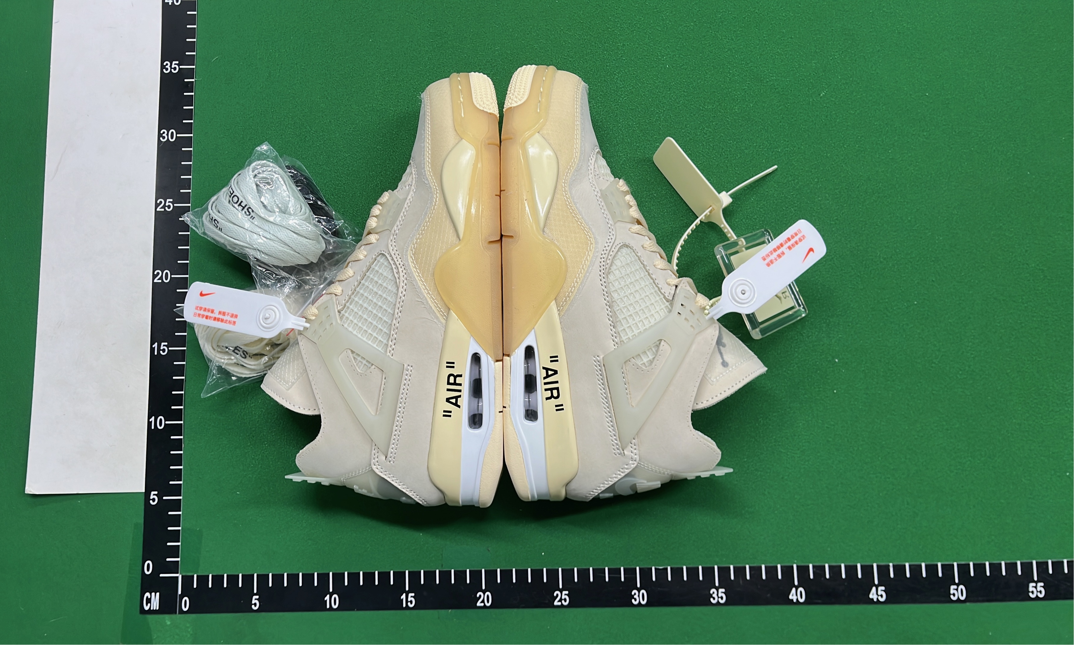Air Jordan 4 Retro 'Neutral Olive' Sneakers - Retail vs PK Comparison