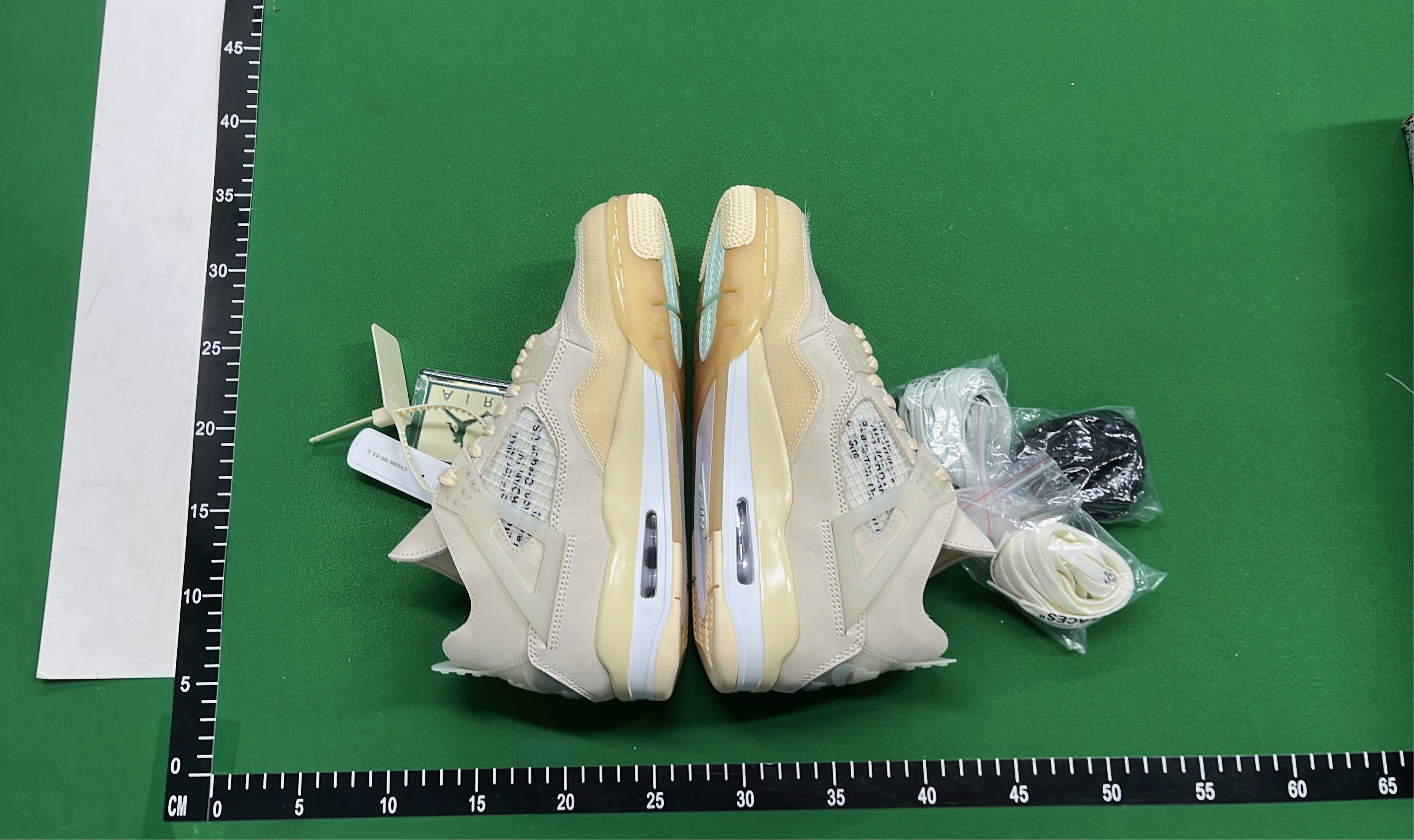 Air Jordan 4 Retro 'Neutral Olive' Sneakers - Retail vs PK Comparison