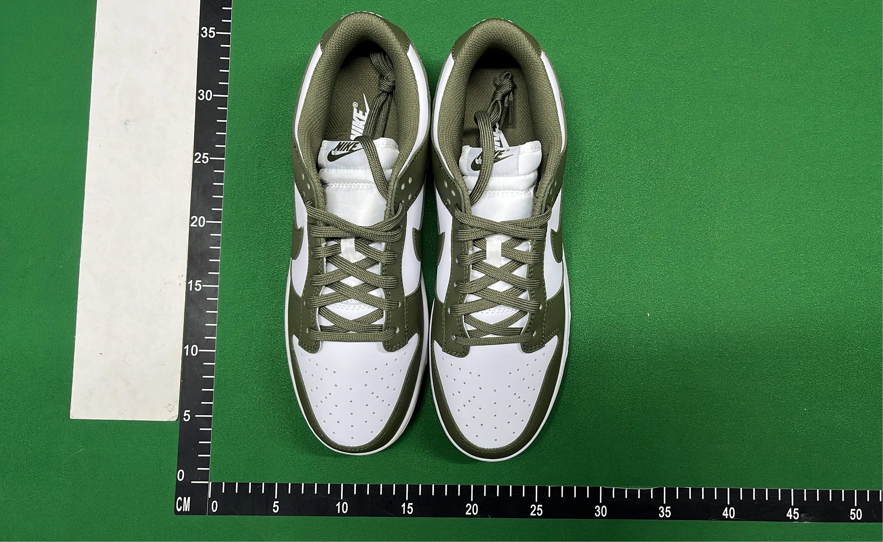 Nike Dunk Low Olive Green White Sneakers