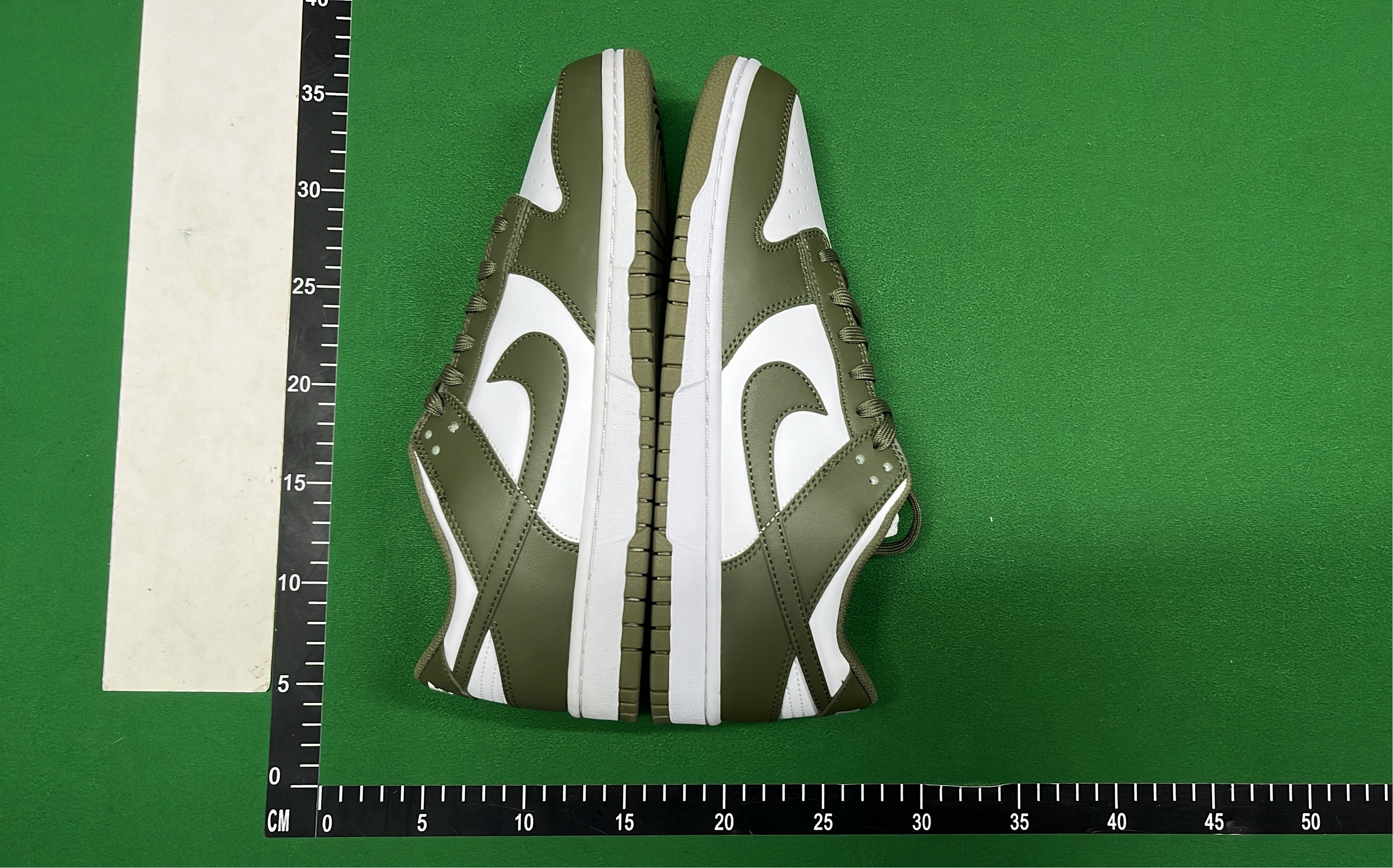 Nike Dunk Low Olive Green White Sneakers