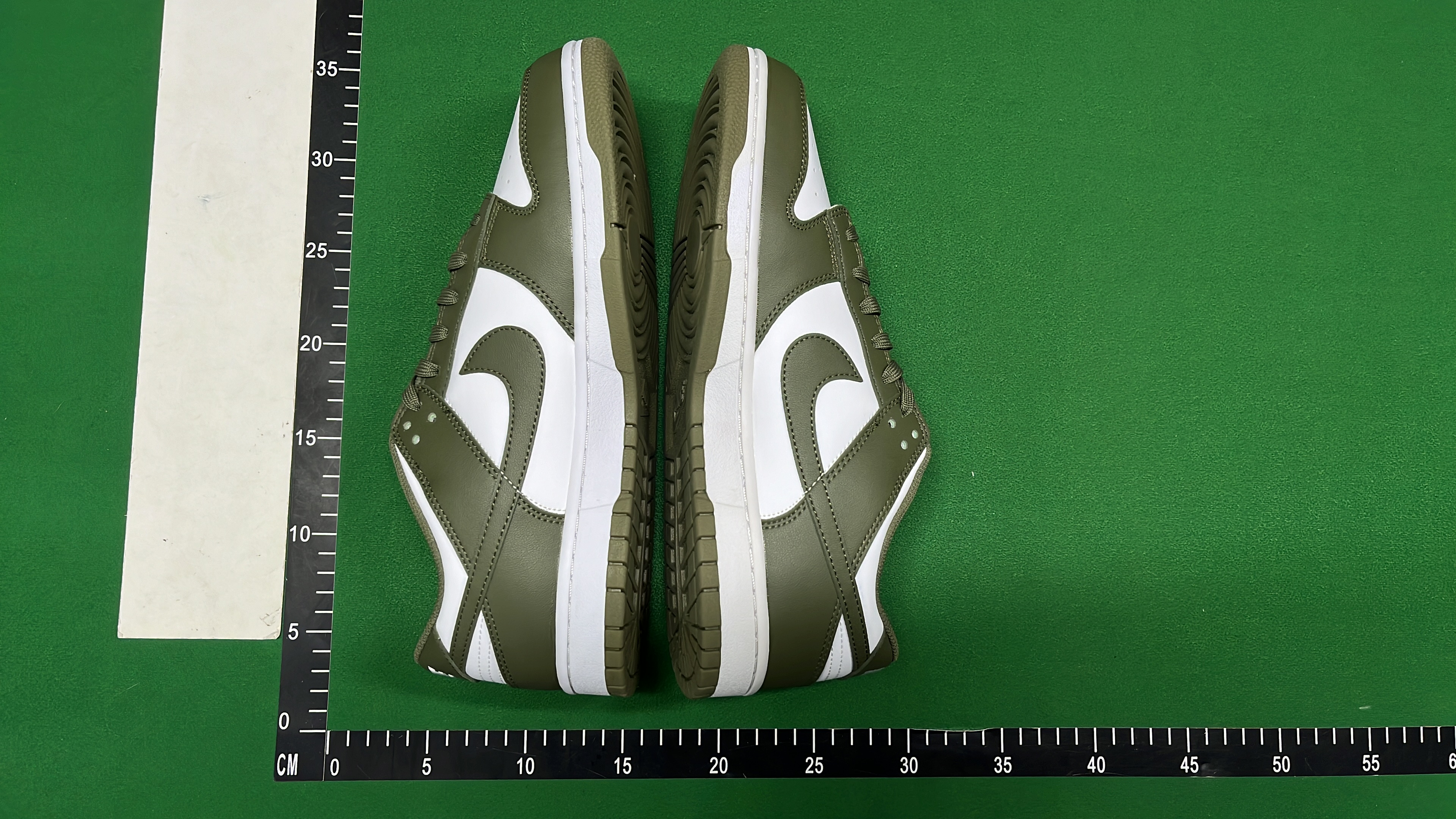 Nike Dunk Low Olive Green White Sneakers