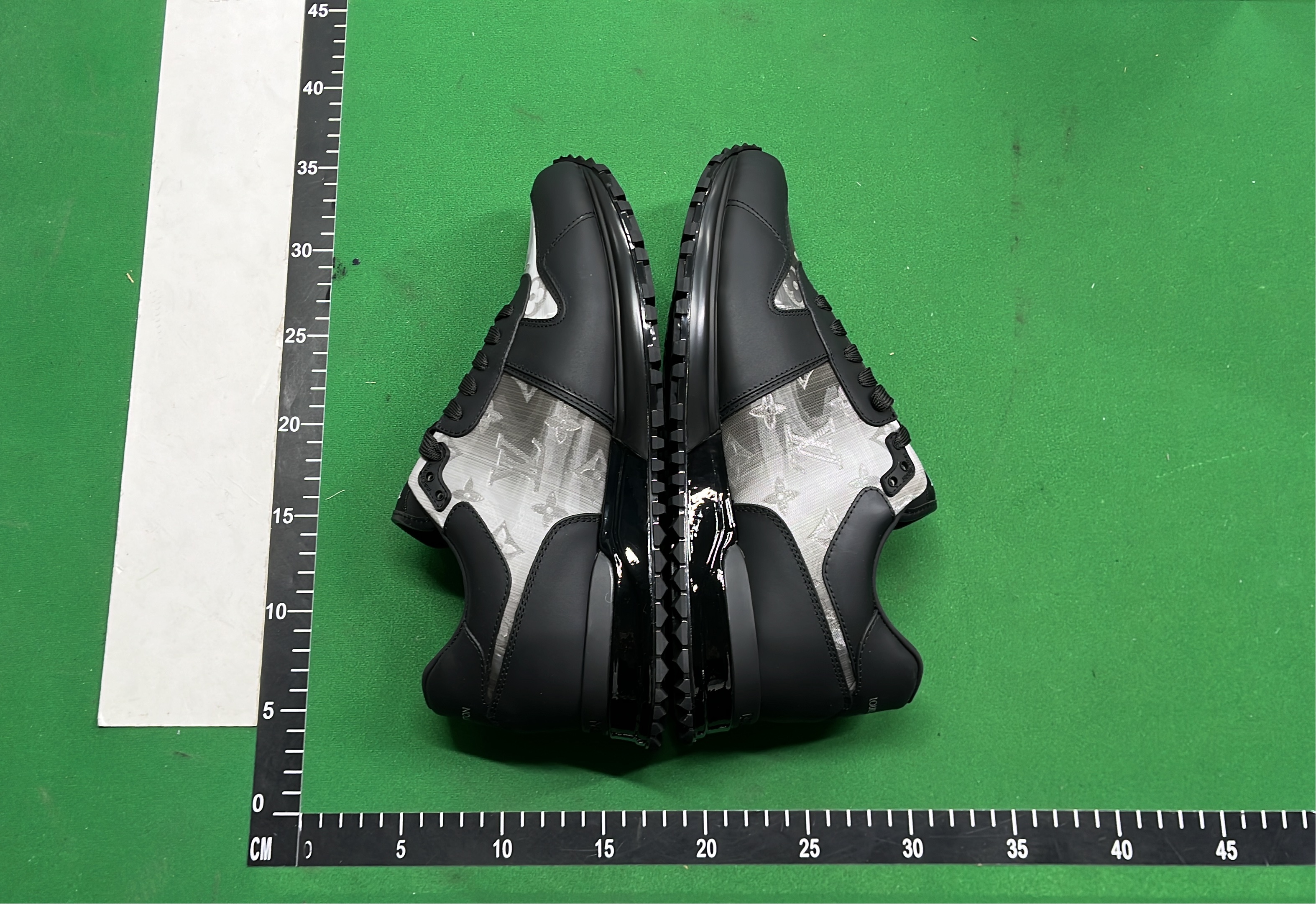 Men's Black Slim Fit Suit Pants with White Sneakers