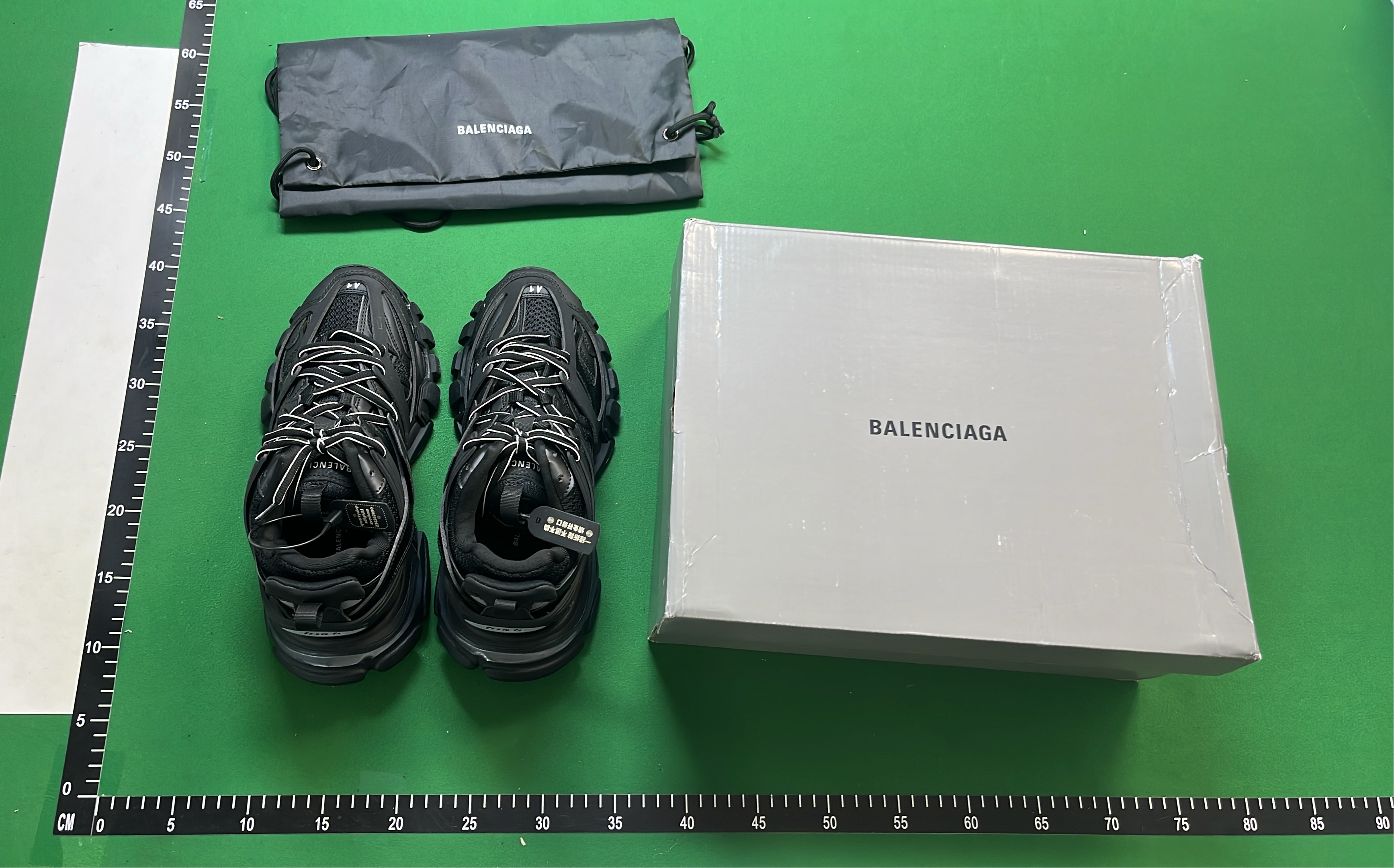 Balenciaga Triple S Black Sneakers Men's Fashion Sport Shoes