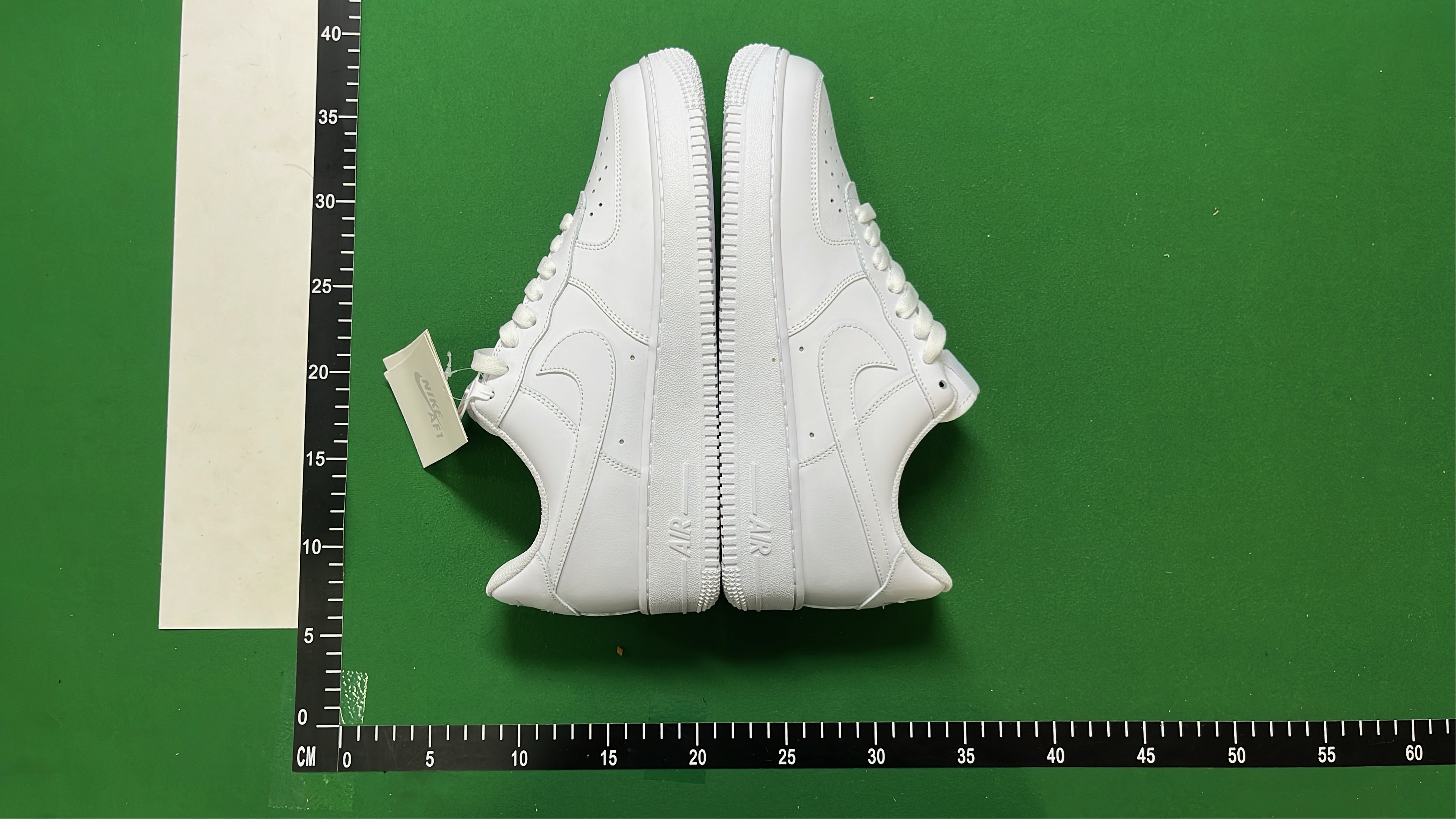 Nike Air Force 1 White Leather Sneakers for Men and Women