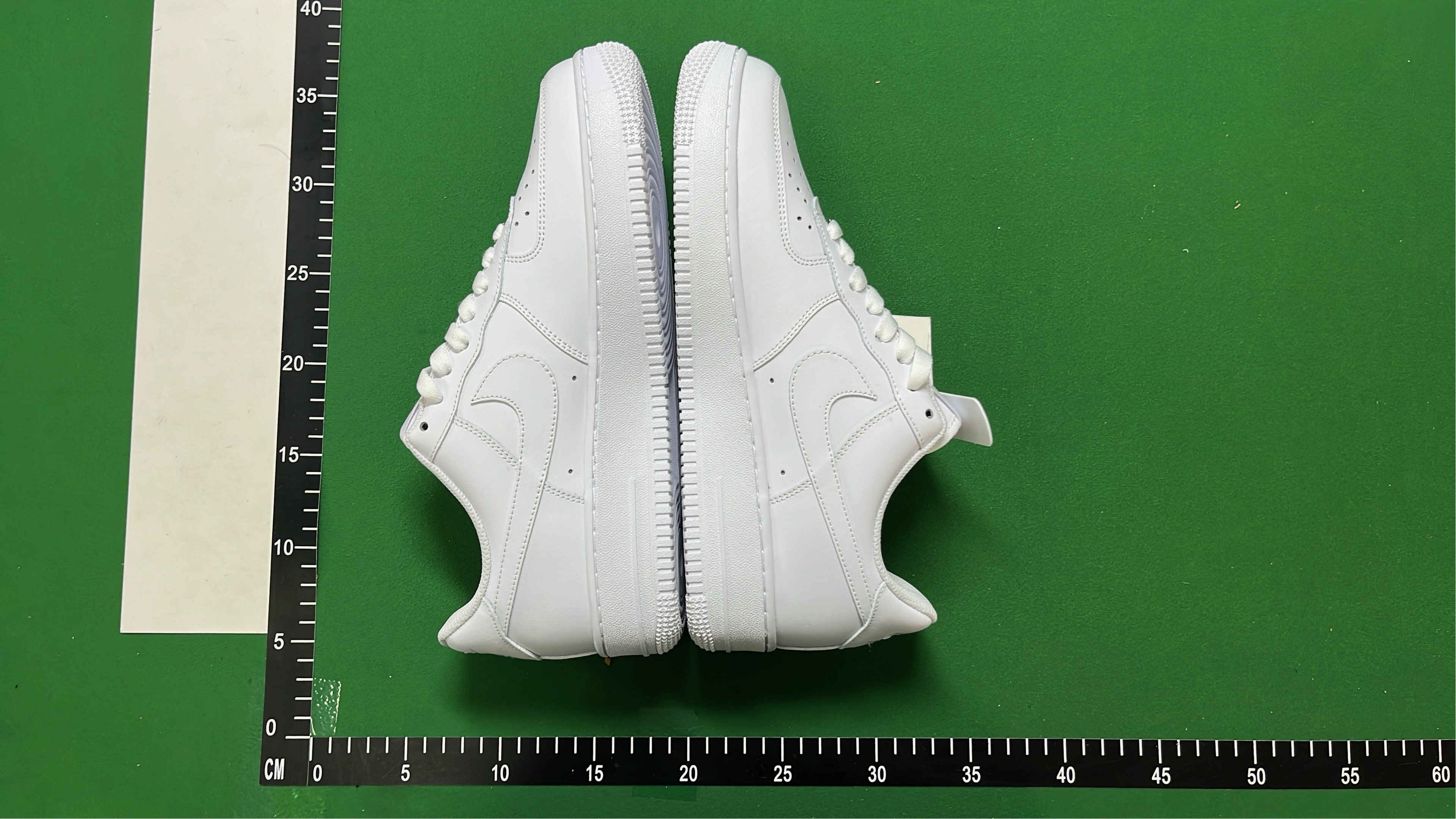 Nike Air Force 1 White Leather Sneakers for Men and Women