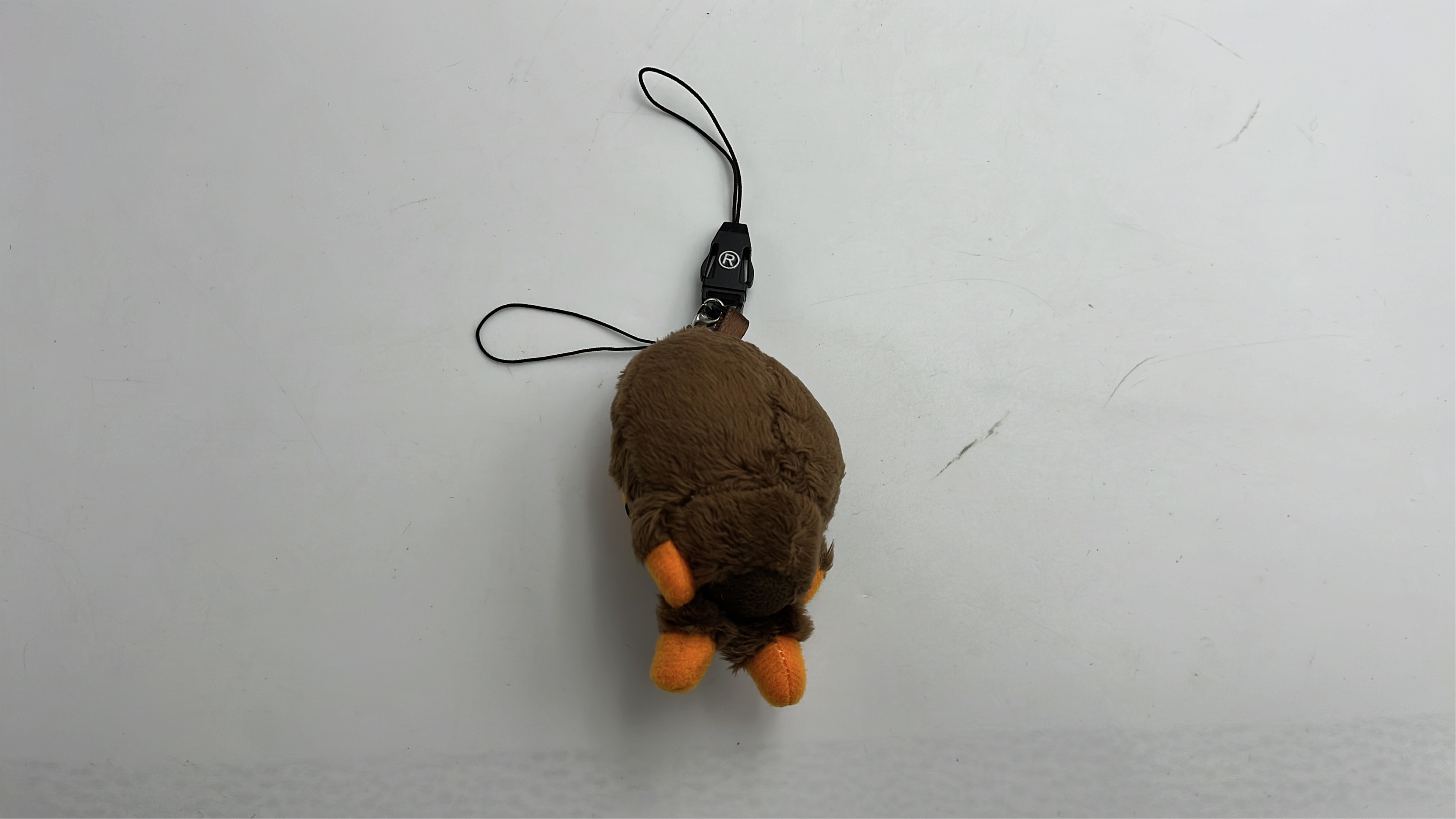 BAPE Orange Monkey Plush Keychain