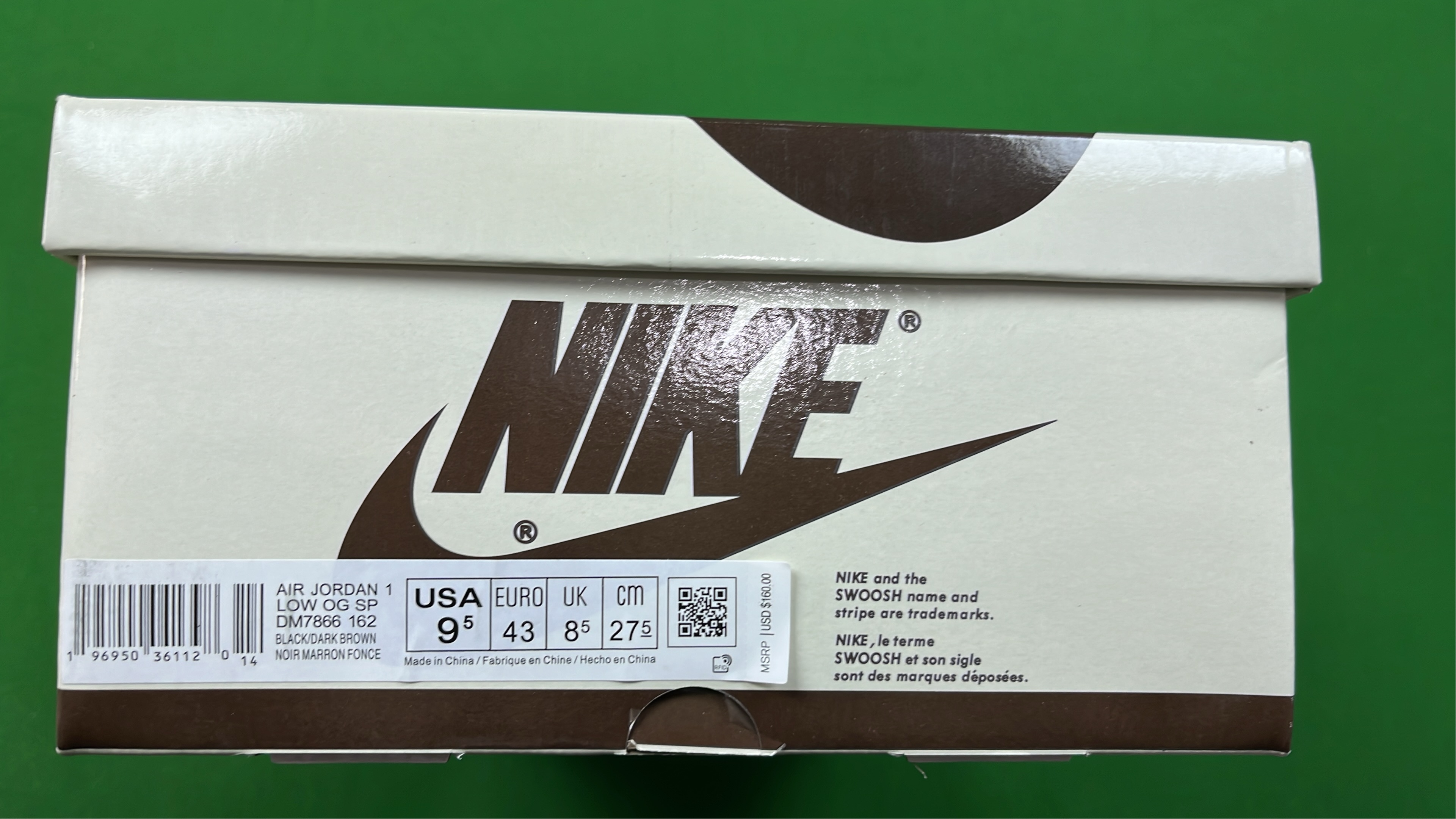 Nike Air Jordan 1 Low Retro Sneakers - Men's Fashion Shoes