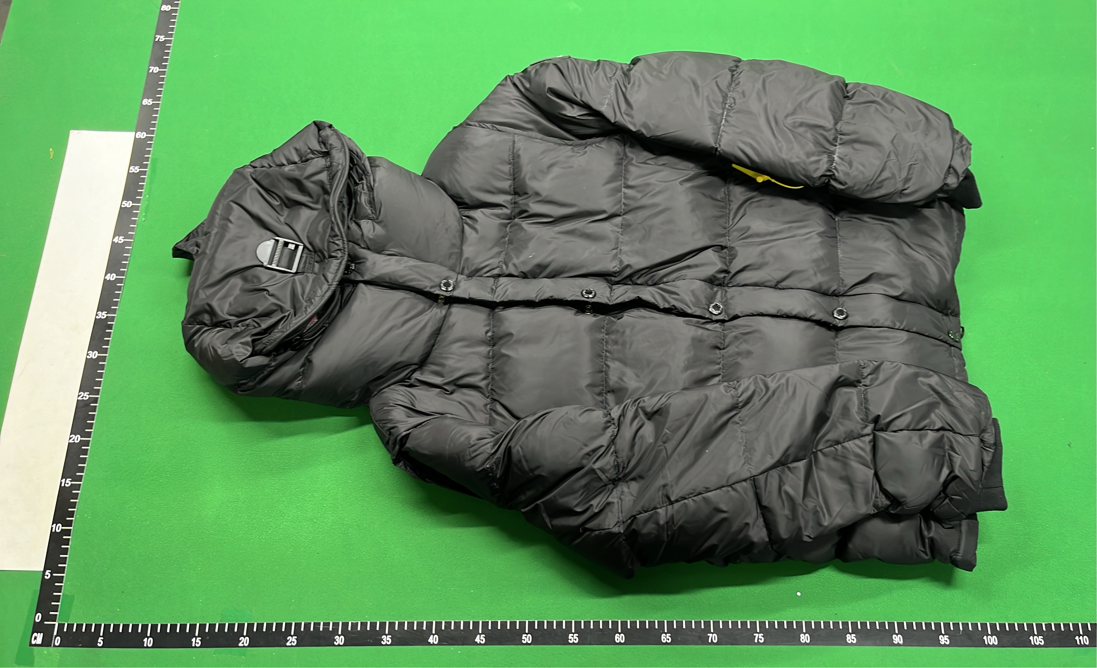 Burberry Black Puffer Jacket with Check Lining