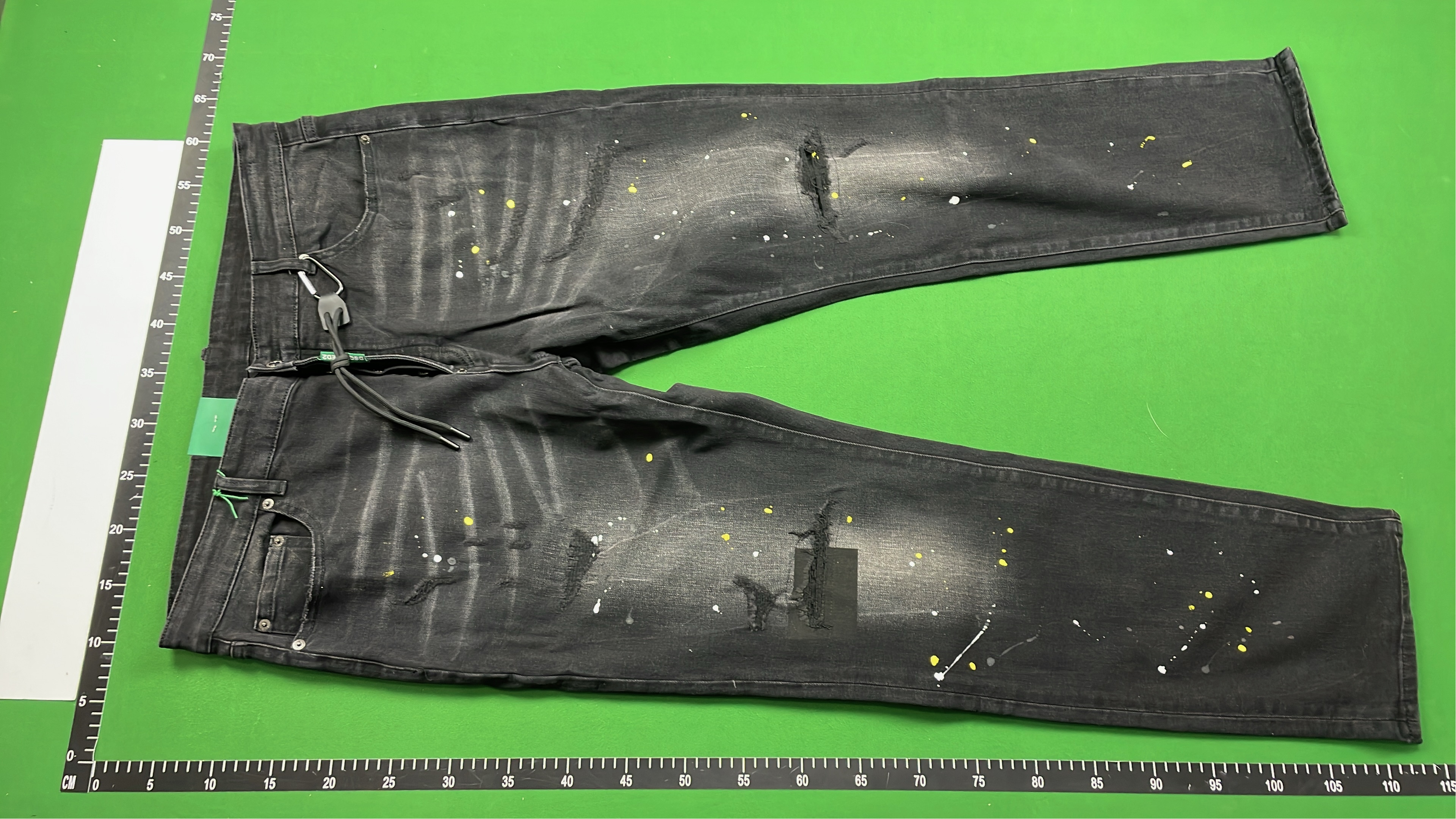 DSQUARED2 D811 Distressed Black Jeans for Men