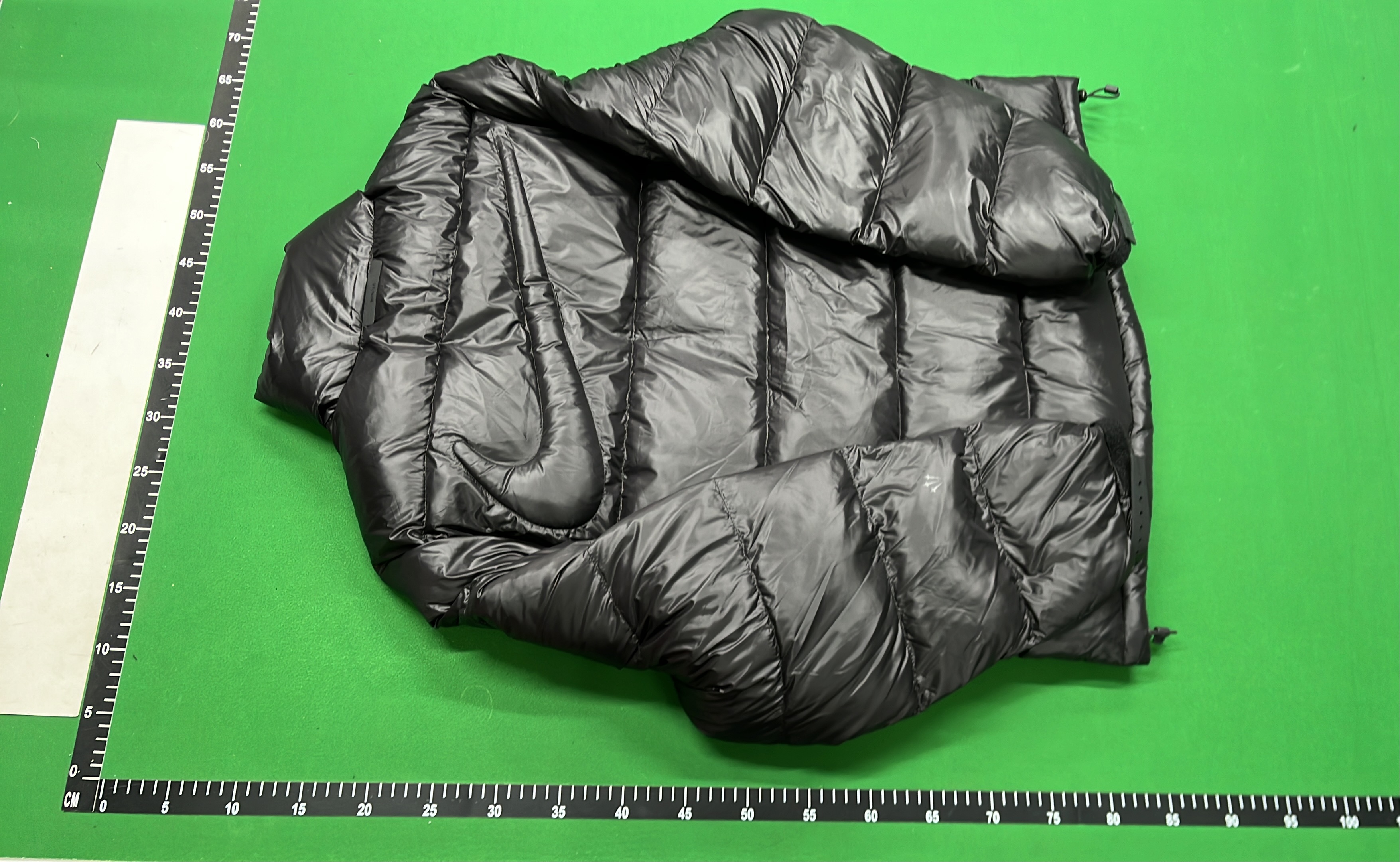 NOCTA Yellow Puffer Jacket with Nike Swoosh
