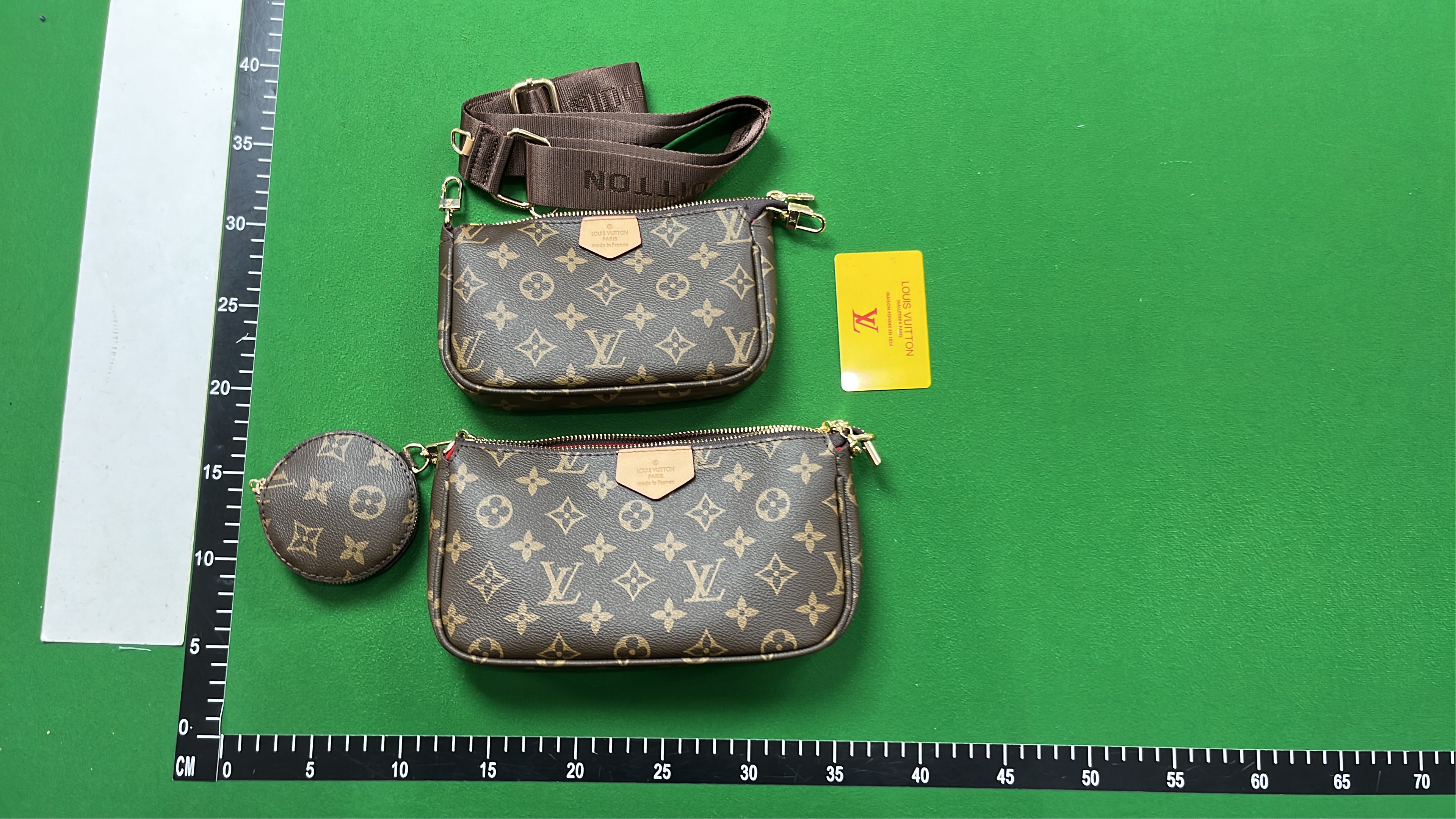LV Monogram Shoulder Bag 9913# Black