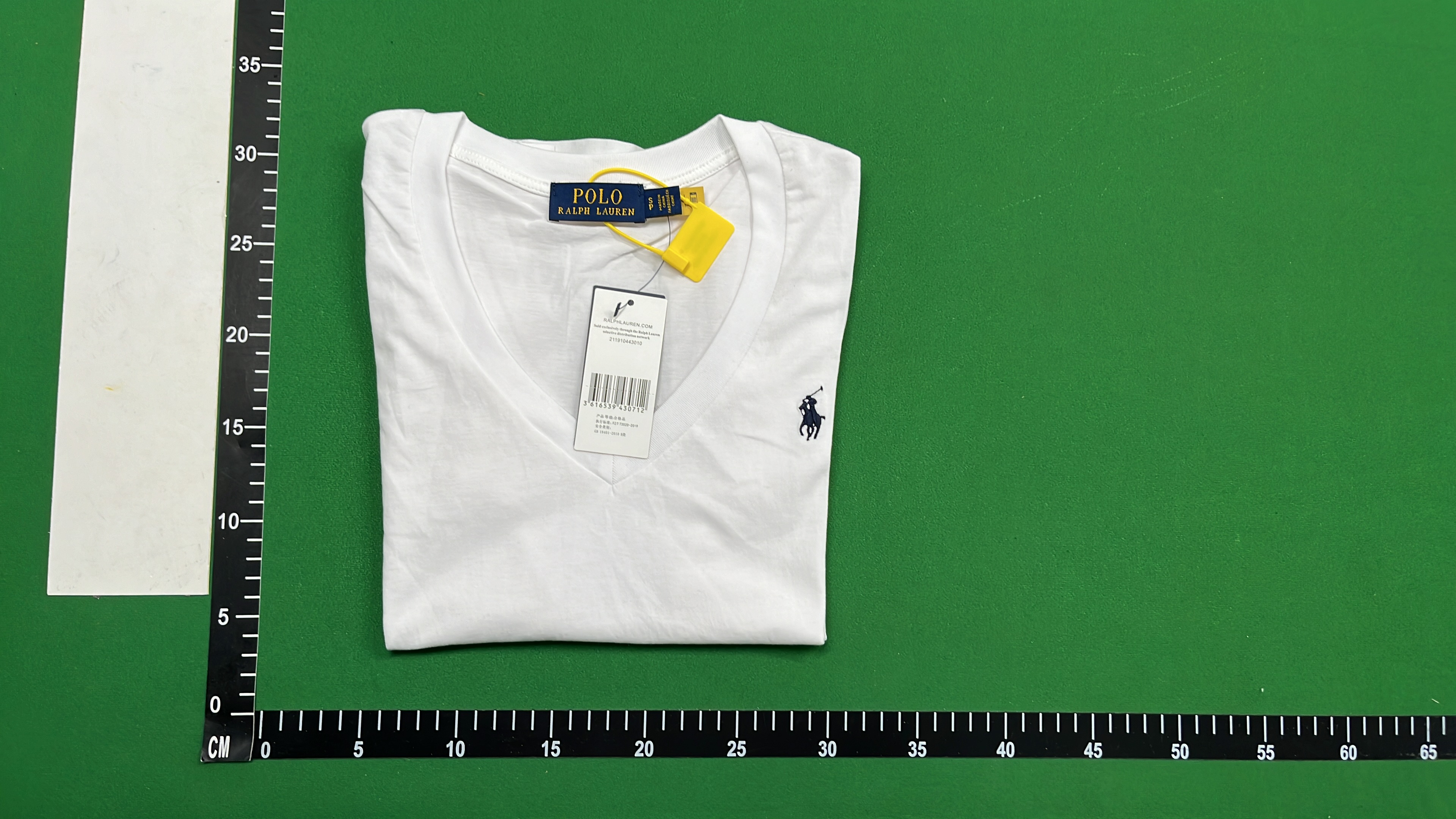 Green V-Neck Polo T-Shirt for Women