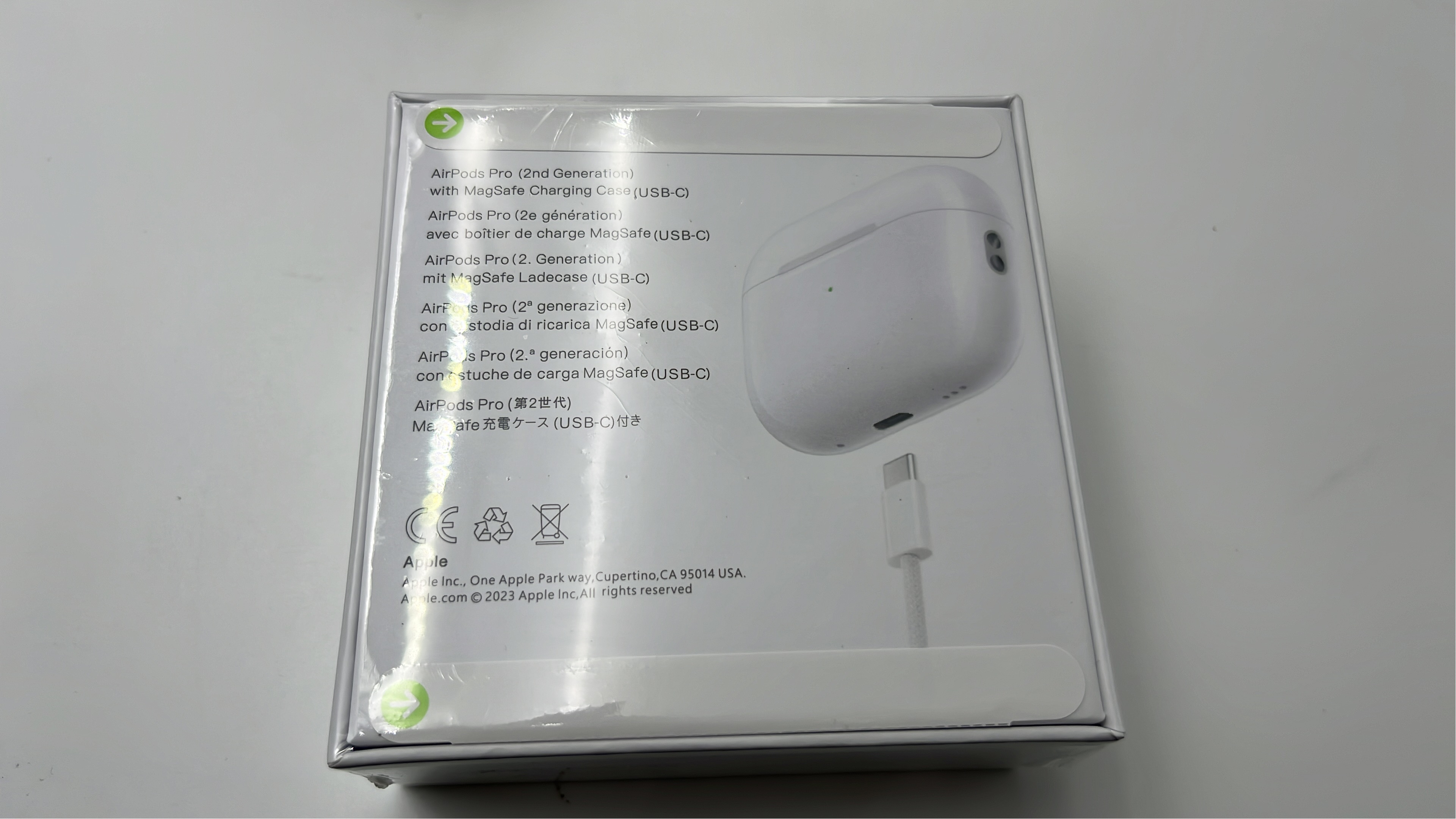 AirPods Pro 2nd Generation Wireless Earbuds with MagSafe Charging Case
