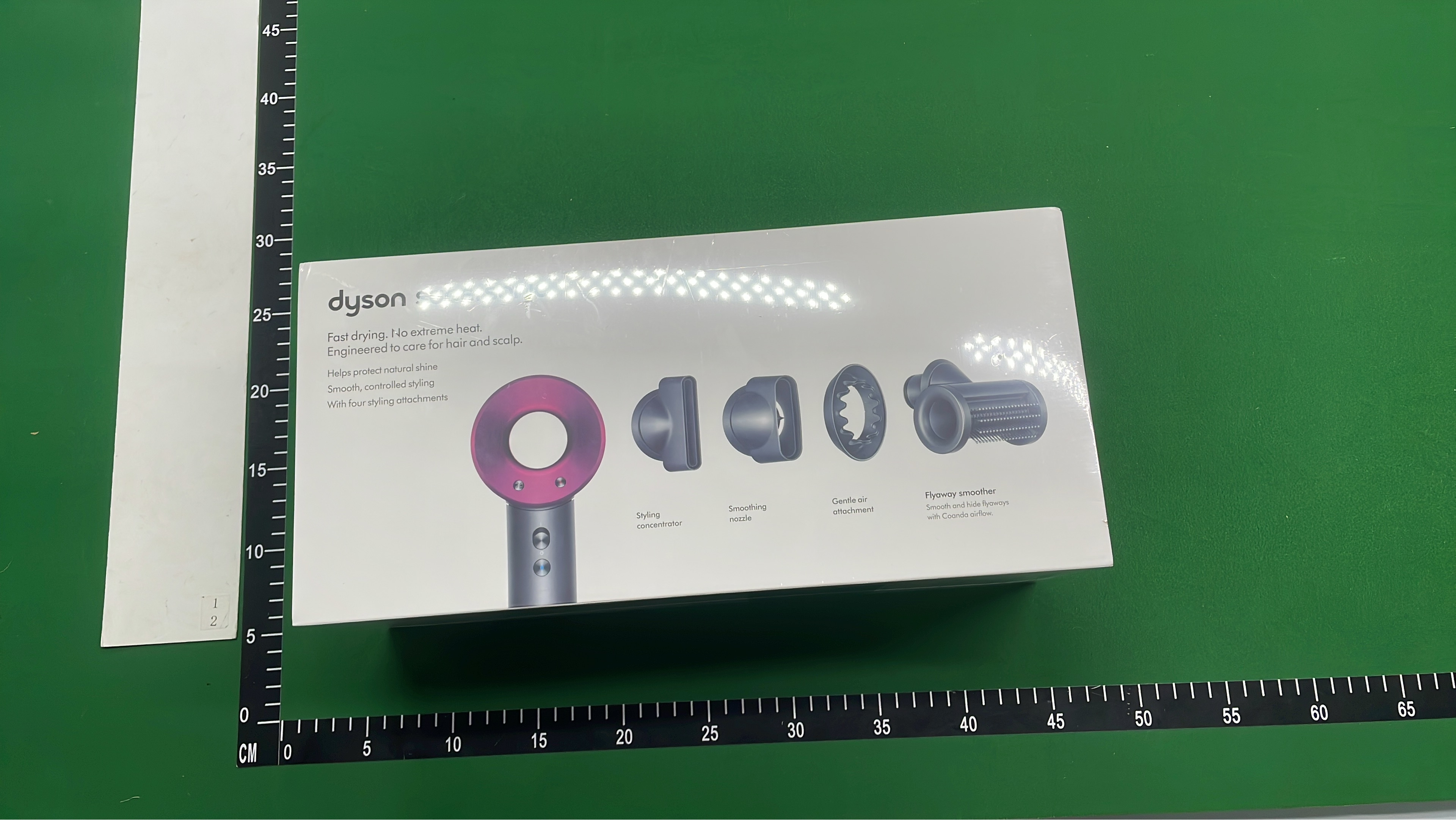 Dyson Supersonic Hair Dryer with Pink and Black Design