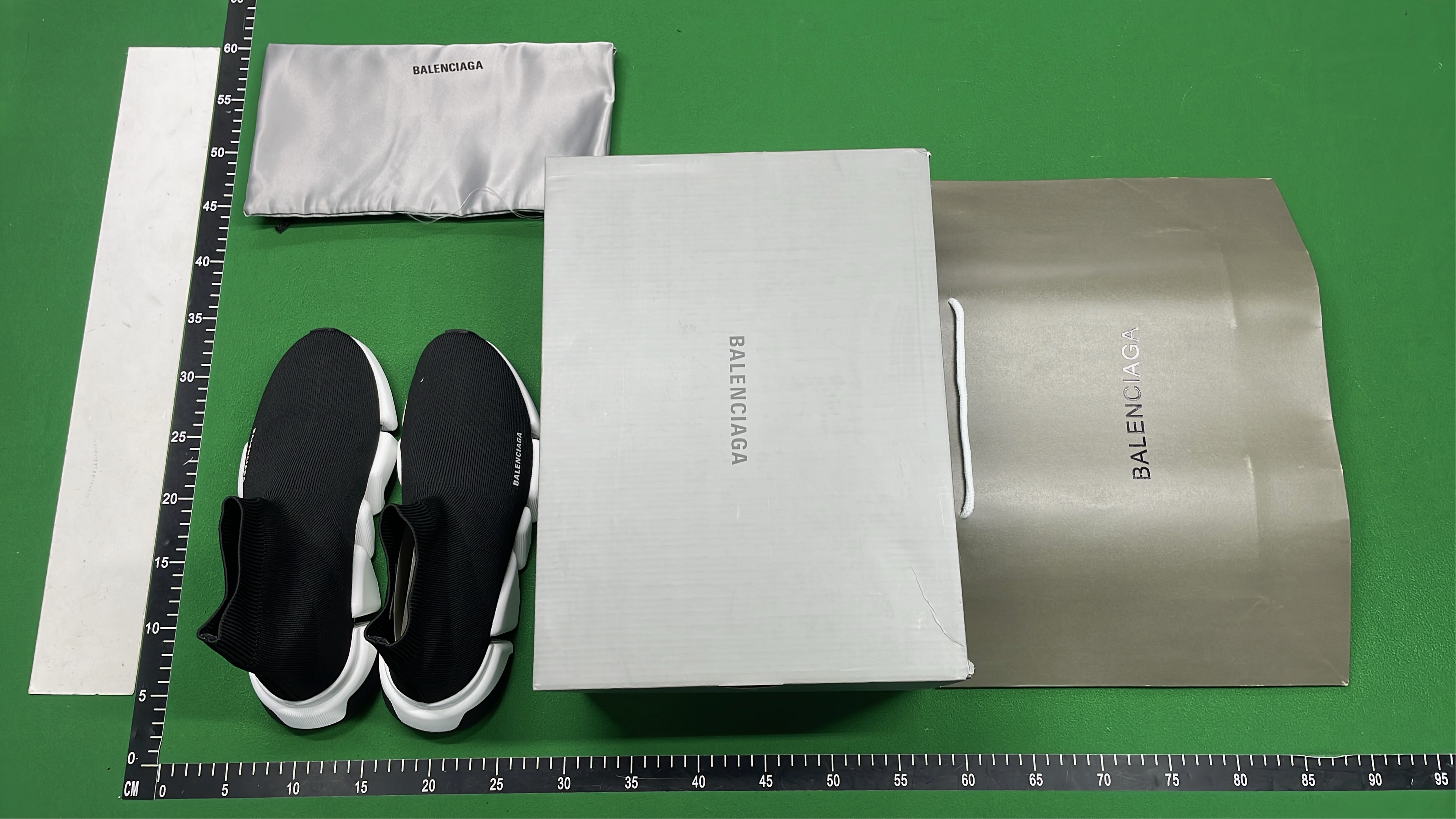 Balenciaga Speed Trainer Sneakers Black White