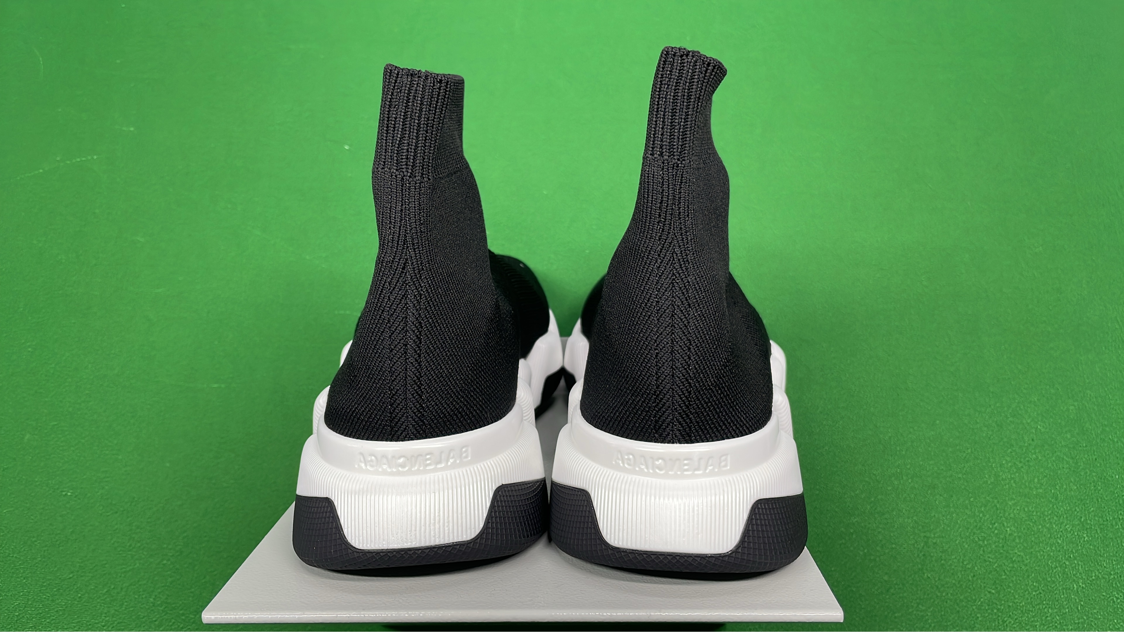Balenciaga Speed Trainer Sneakers Black White