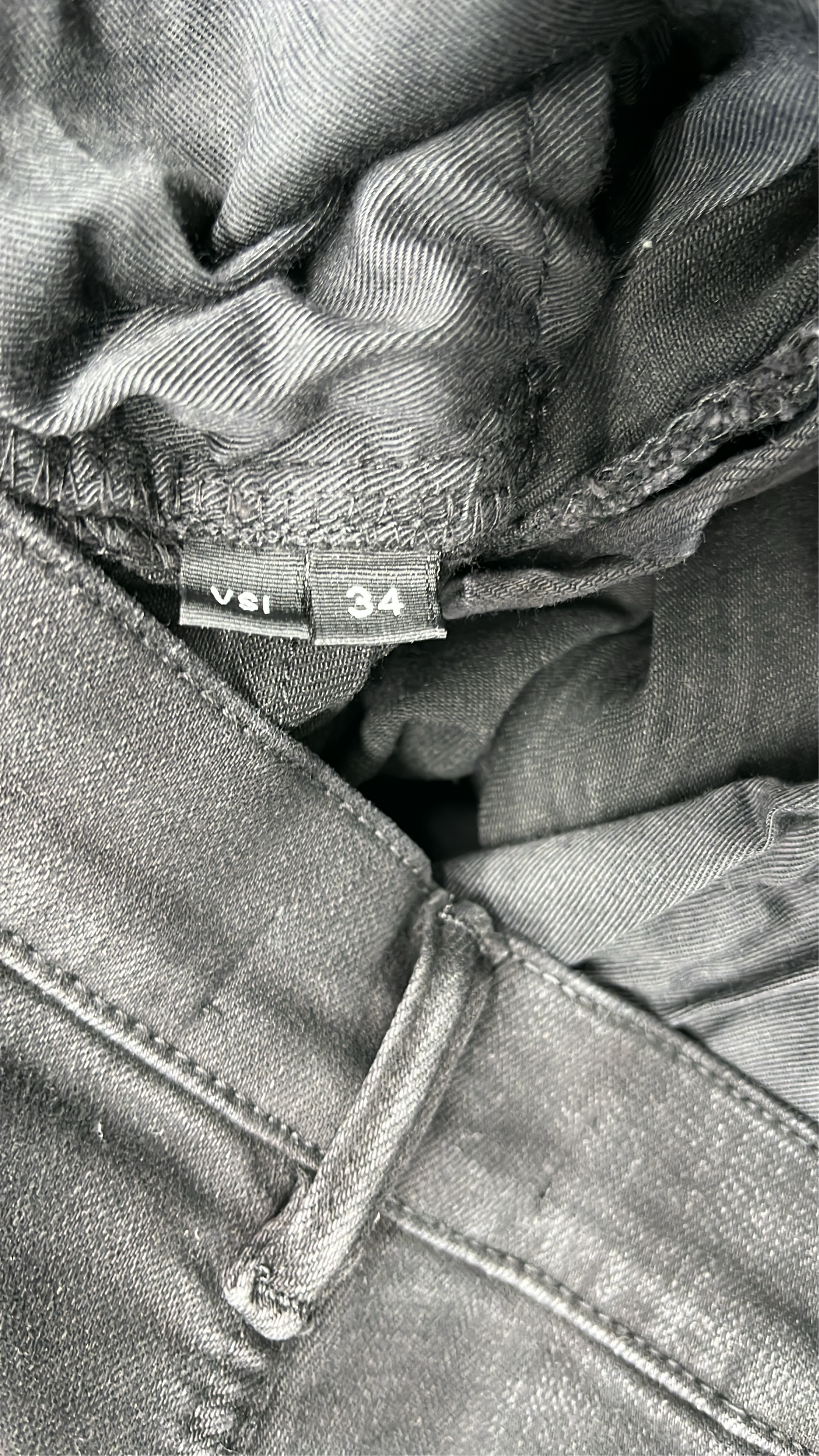 Black Flared Jeans with Paint Splatter Design