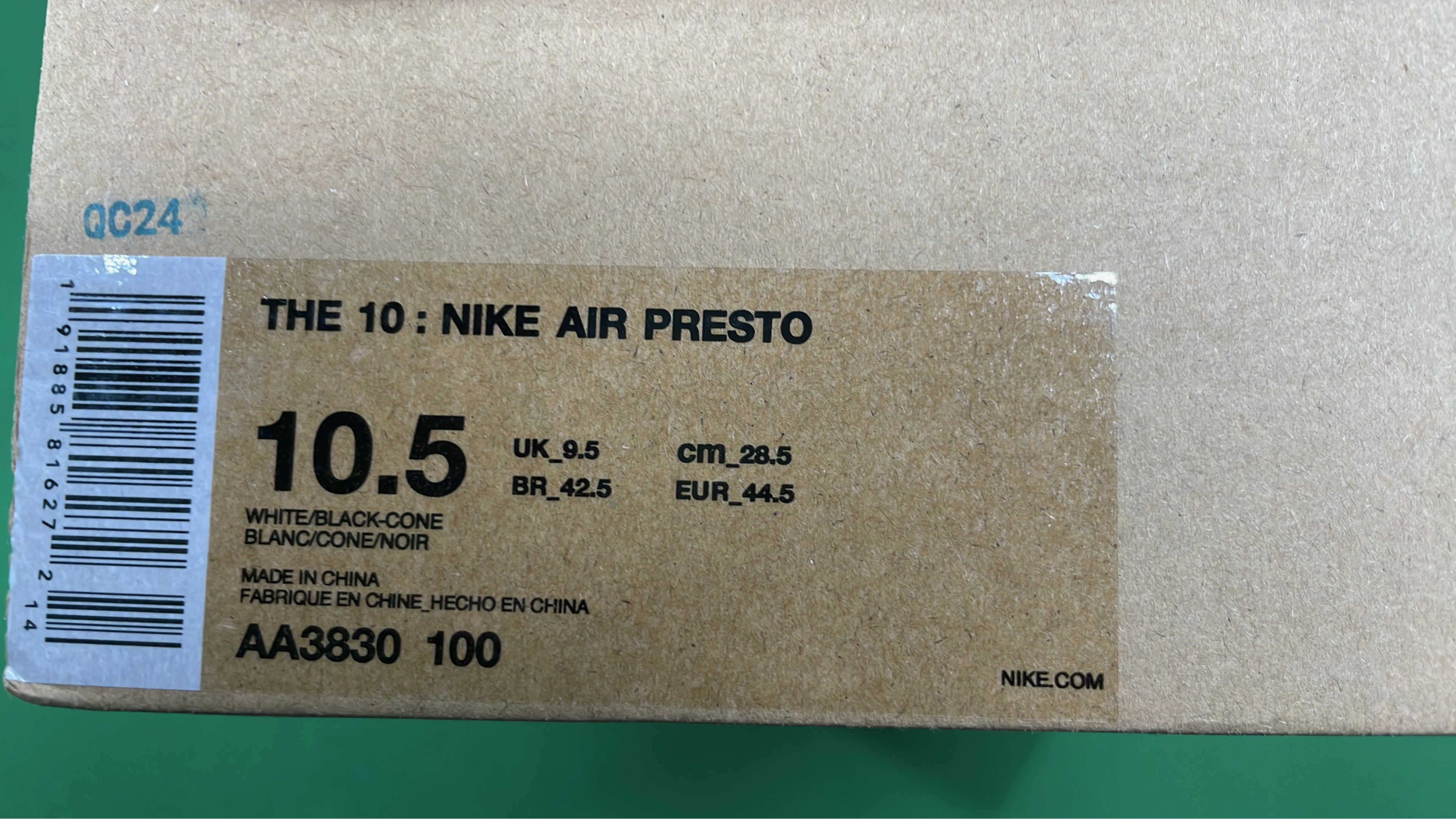 Nike Air Presto Off-White Collaboration Sneakers