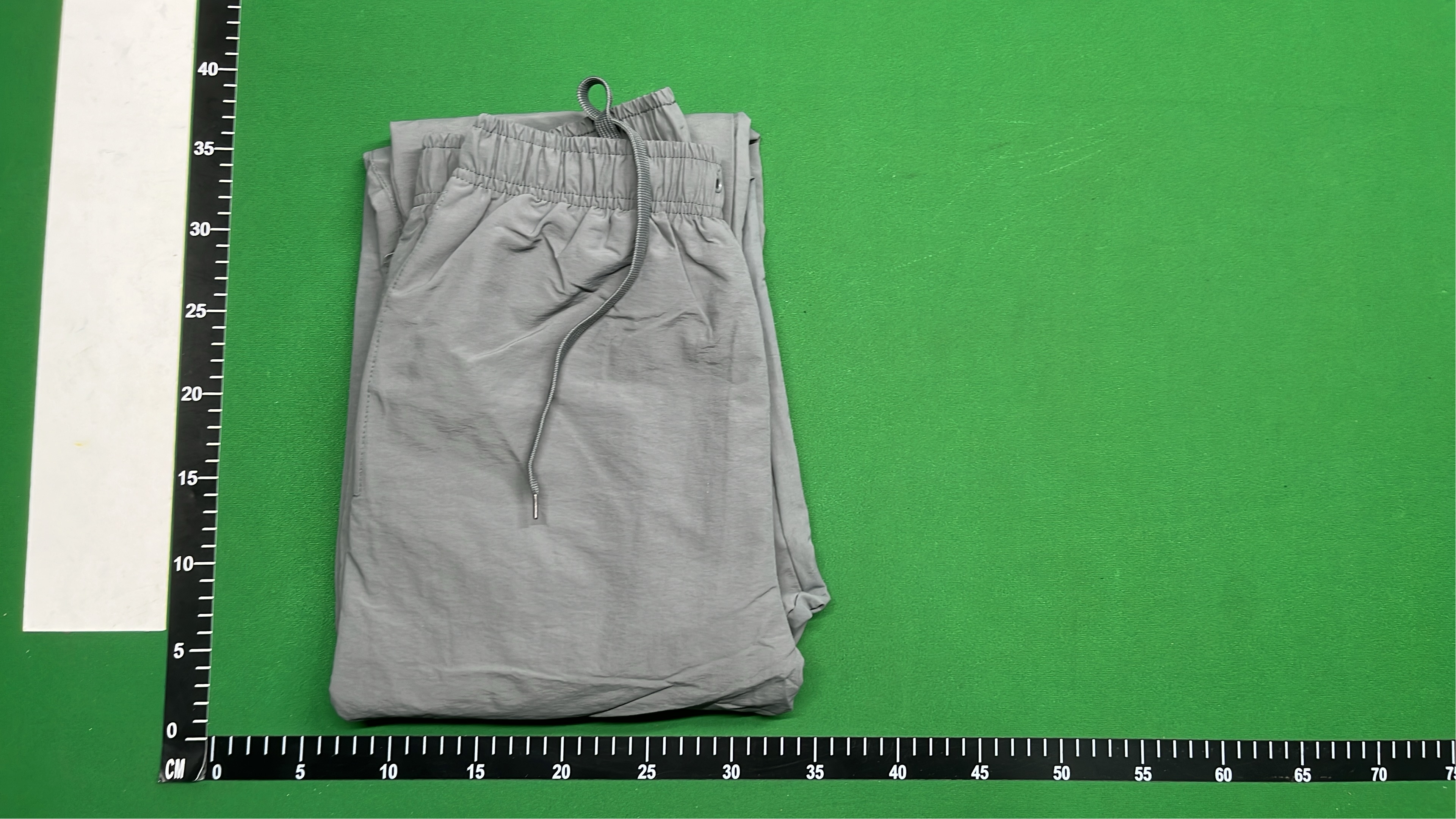 Cortez Gray Jogger Pants with Logo Print