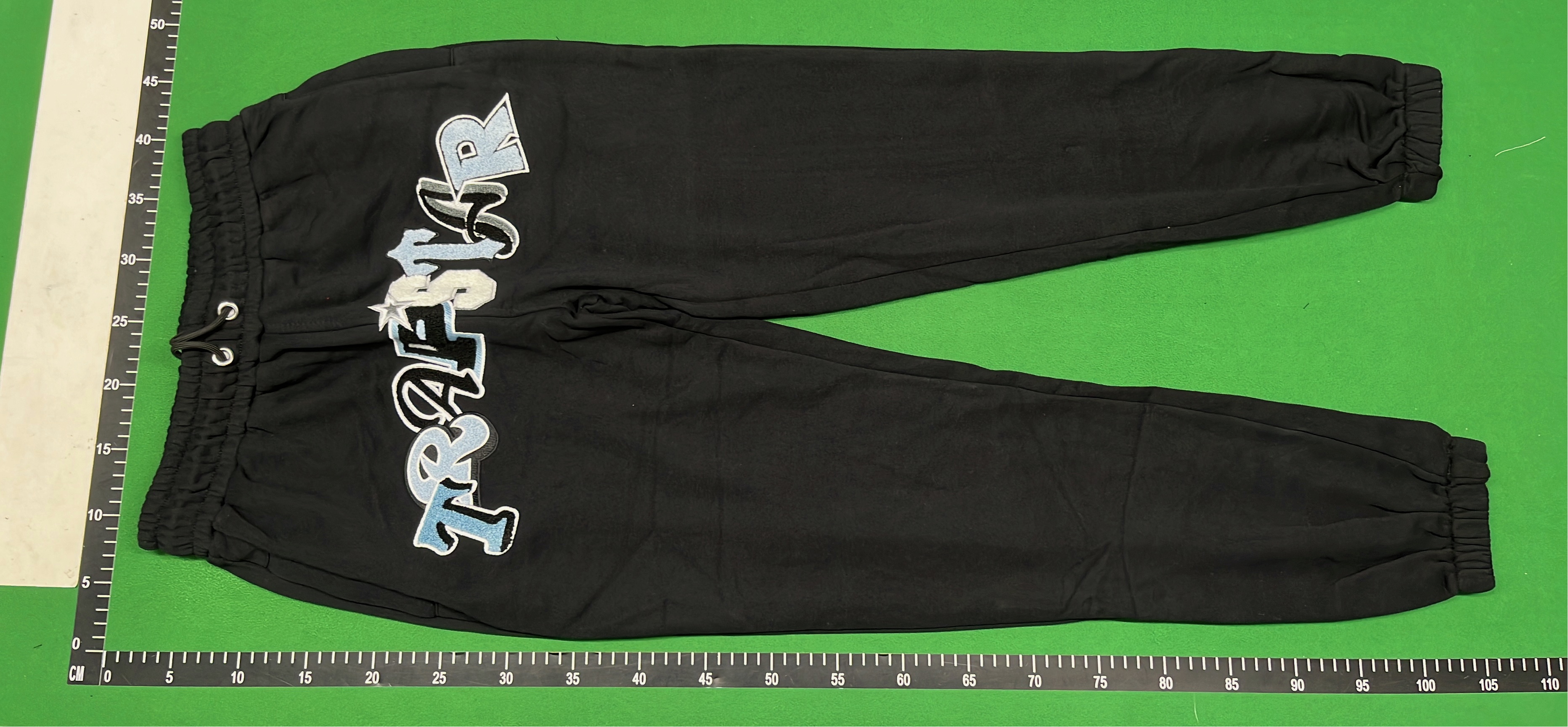 Black Zip-Up Hoodie and Jogger Set