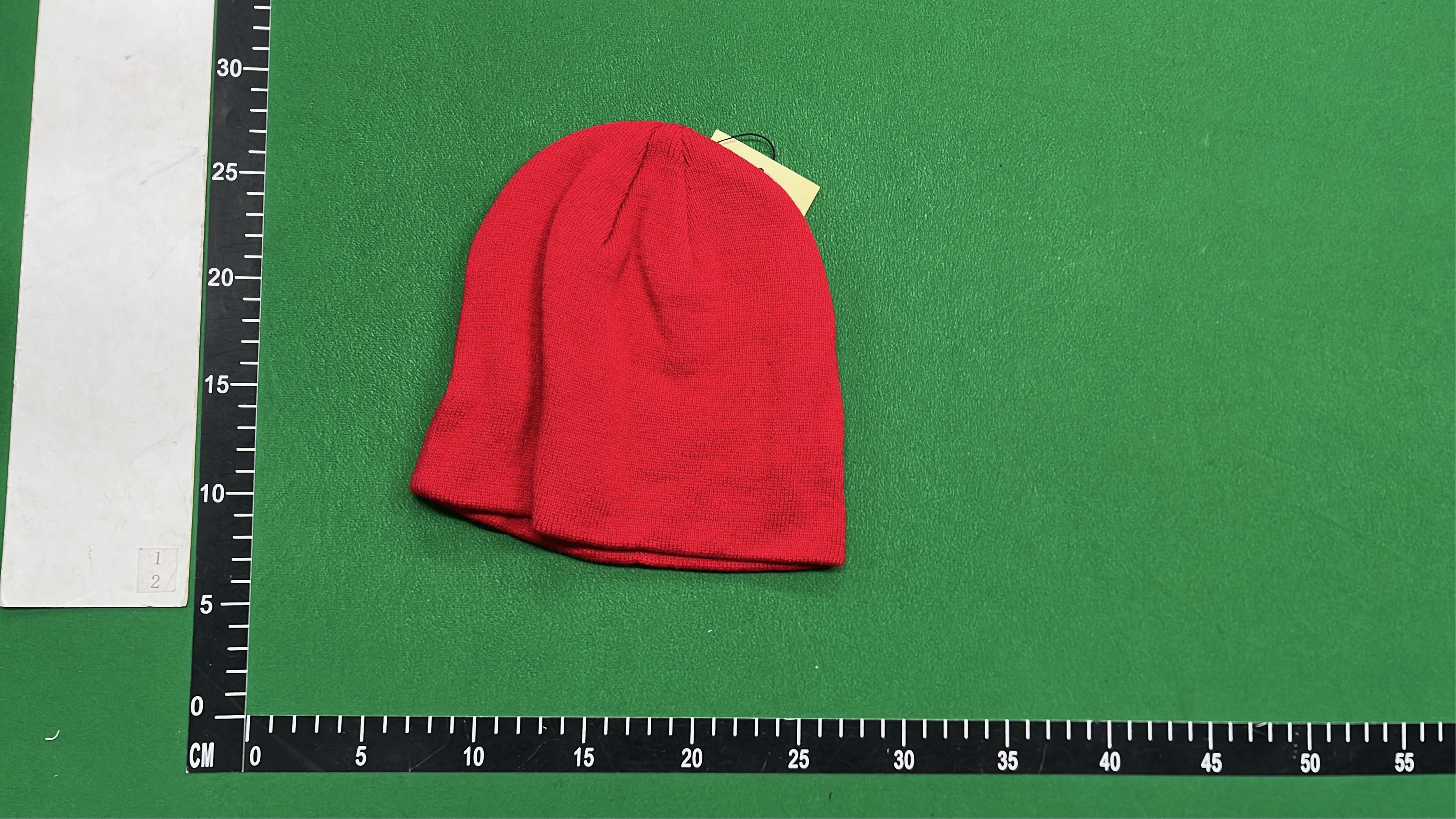 Red Beanie with Gold Embroidery - Crotz Brand
