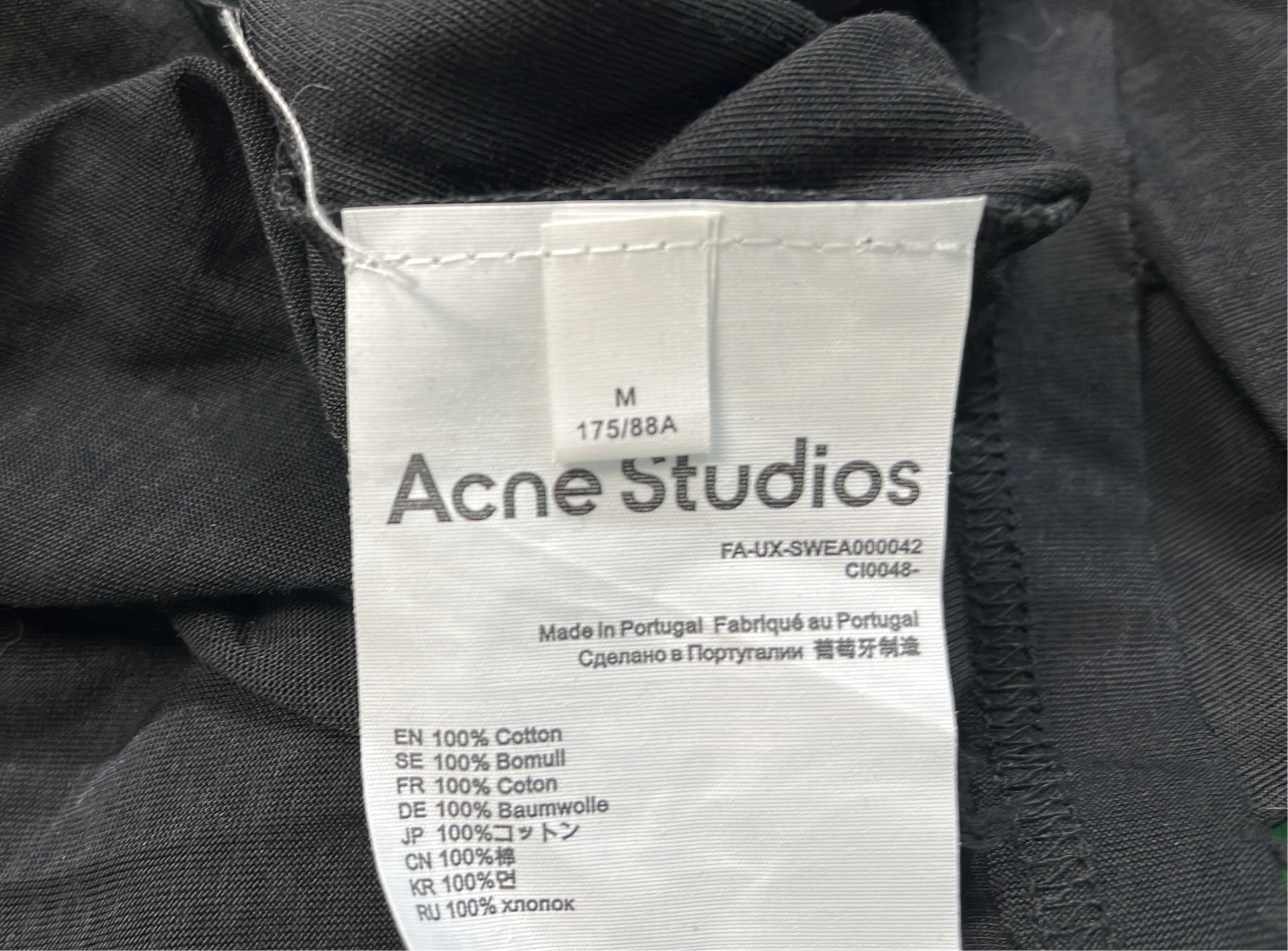 Acne Studios Stockholm 1996 Long Sleeve T-Shirt