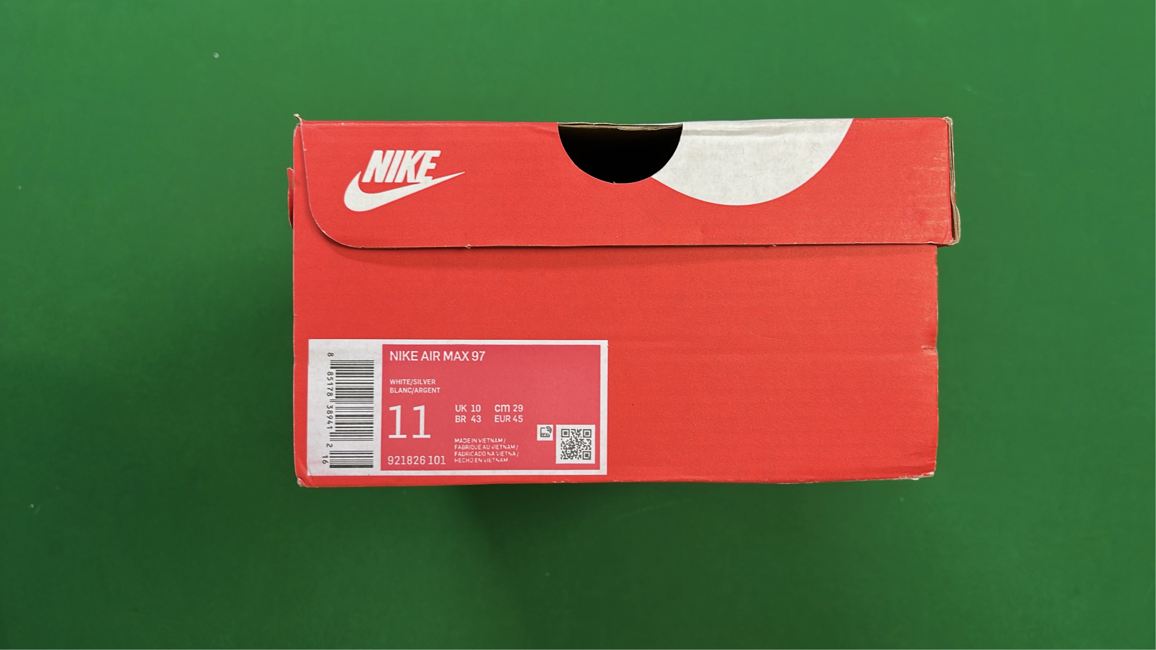 Nike Air Max 97 Retro White Blue Red Sneakers