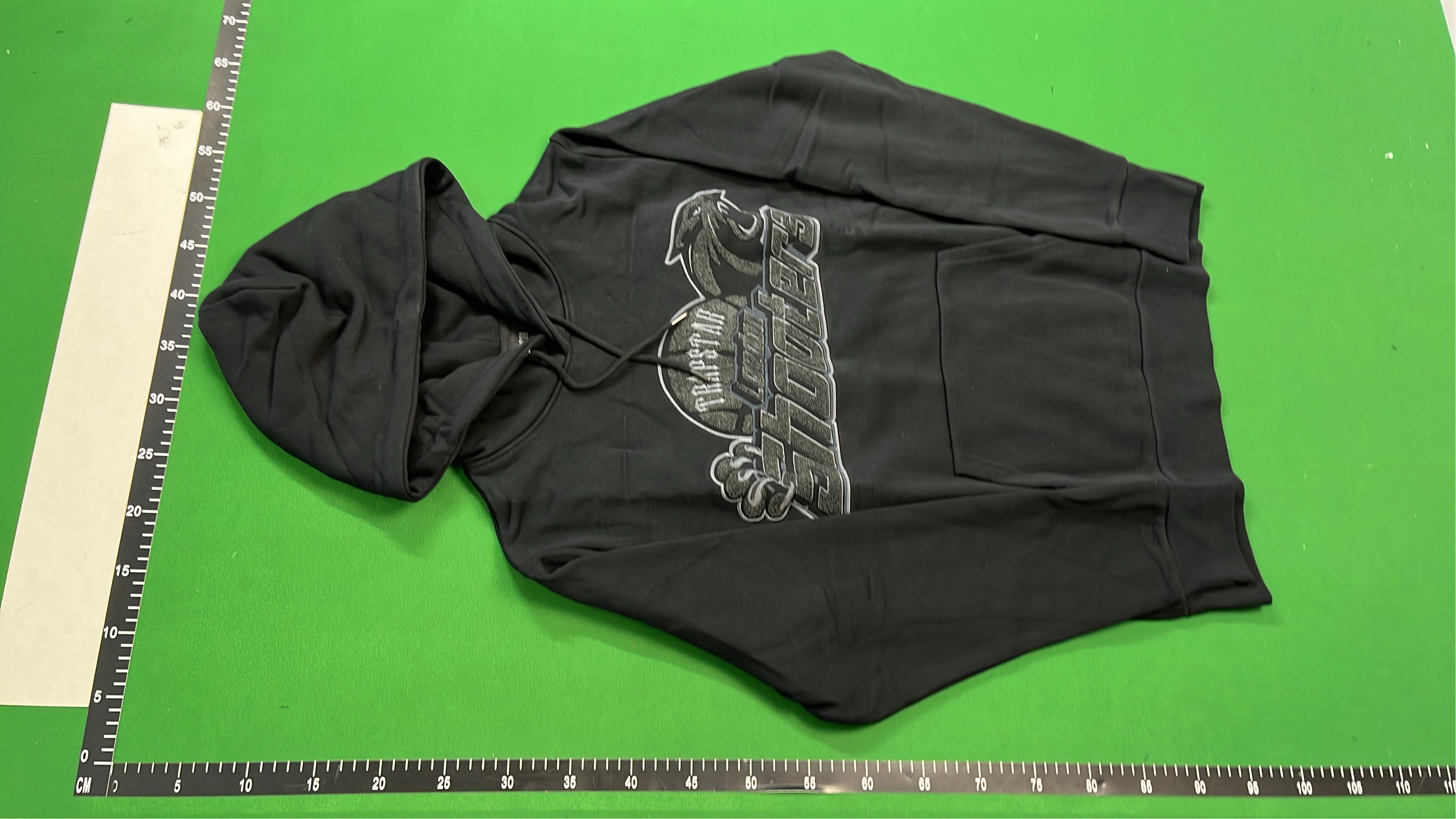 Black Hoodie and Sweatpants Set
