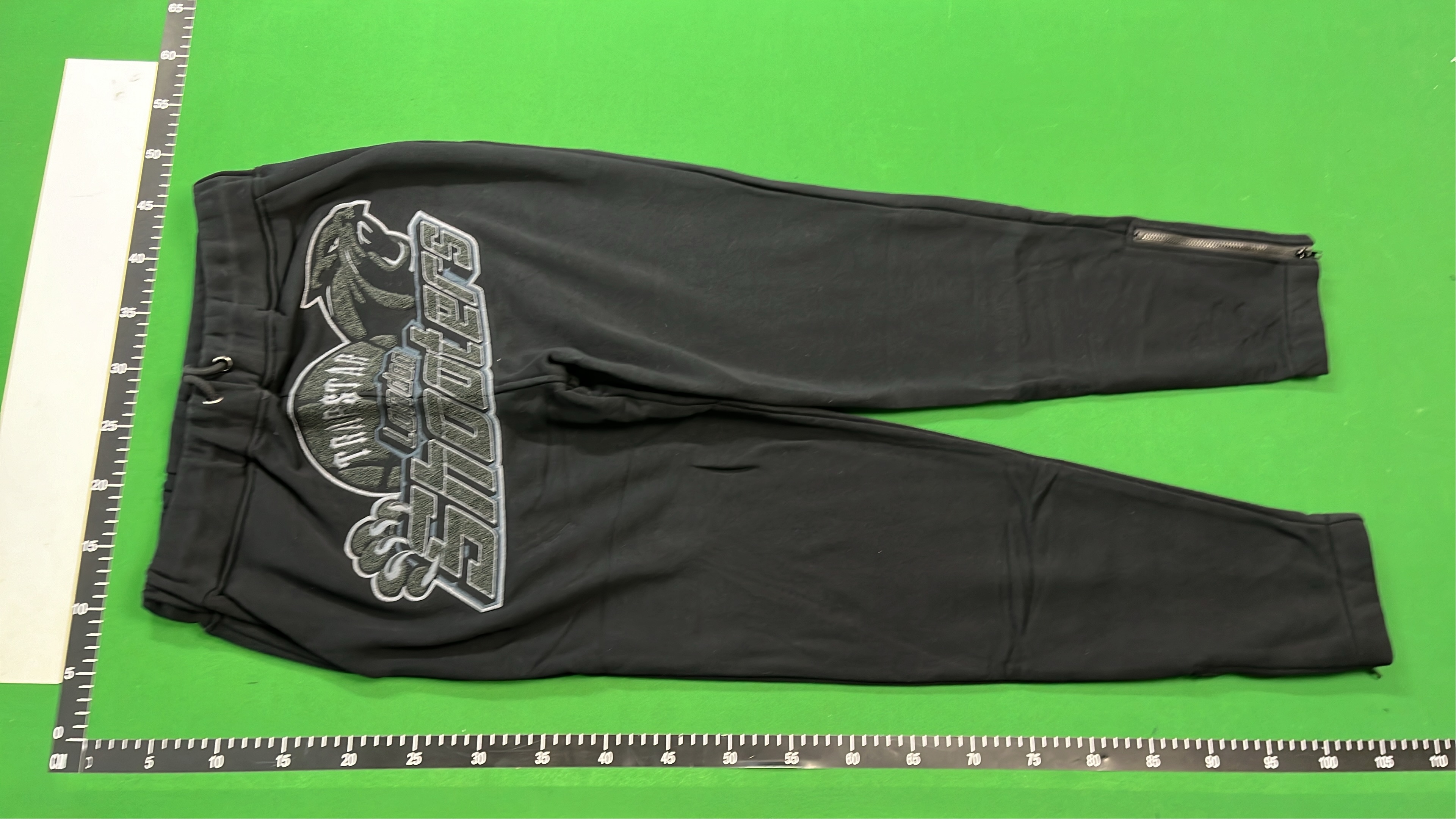 Black Hoodie and Sweatpants Set