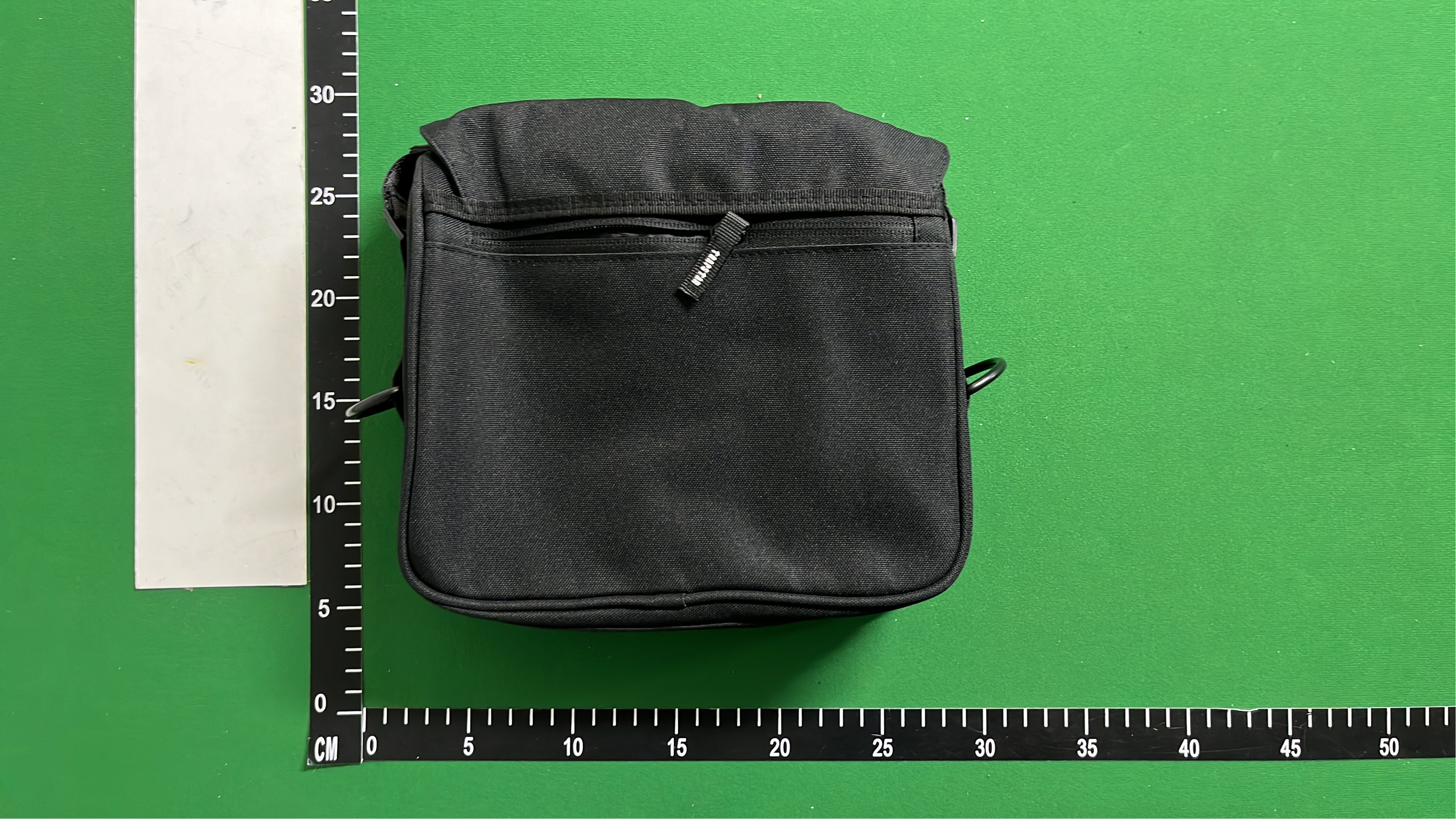 Black Compact Pouches in Plastic Packaging